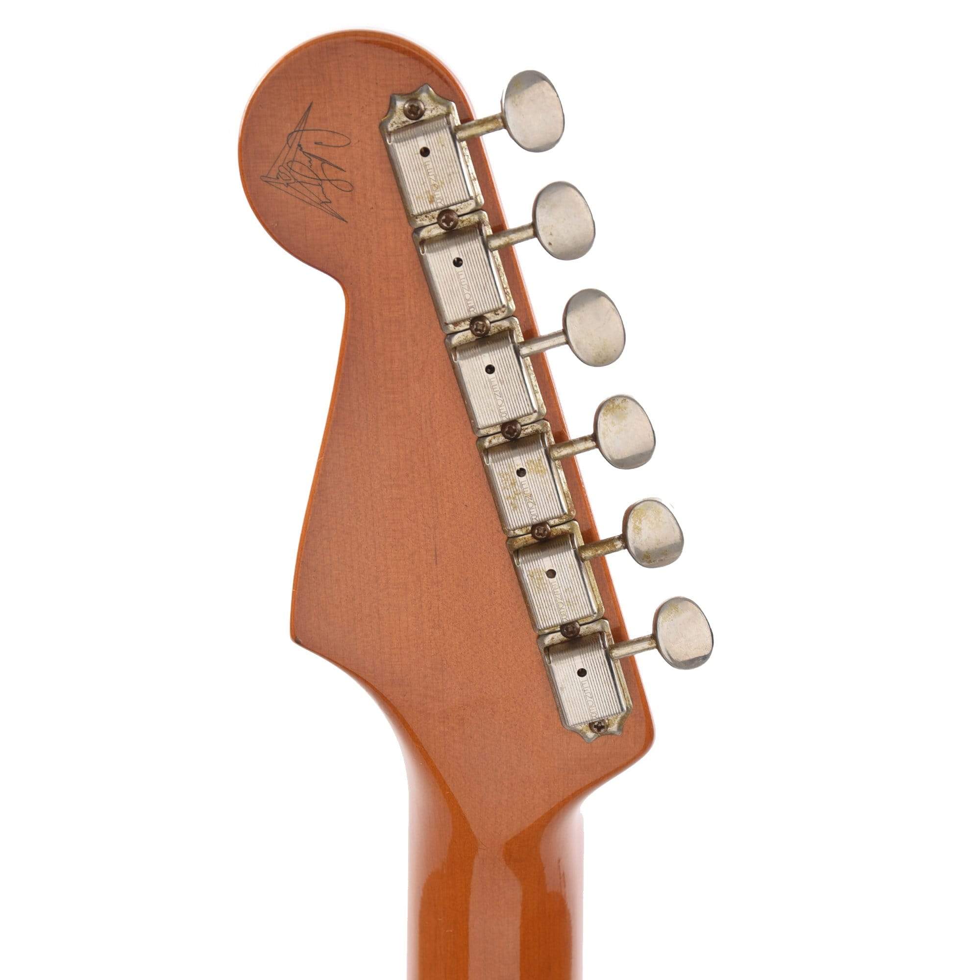 Fender Custom Shop 1963 Stratocaster Deluxe Closet Classic Super Aged Lake Placid Blue Master Built by Carlos Lopez Electric Guitars / Solid Body