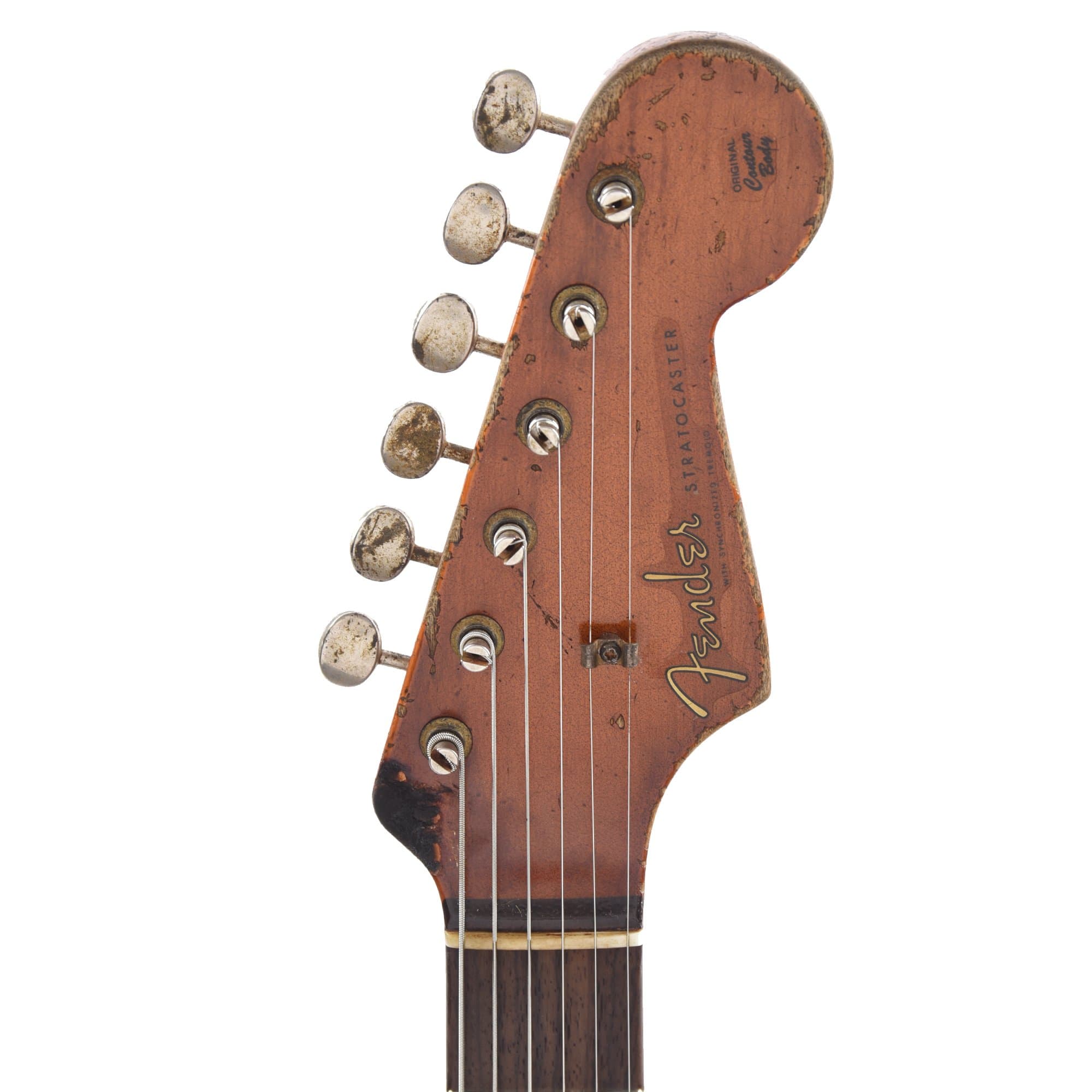 Fender Custom Shop 1963 Stratocaster Hardtail Heavy Relic Aged Black Apprentice Built by George Ruiz Electric Guitars / Solid Body