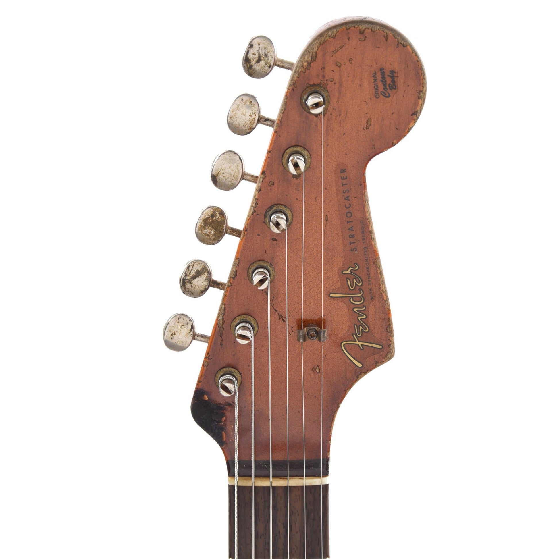 Fender Custom Shop 1963 Stratocaster Hardtail Heavy Relic Aged Black Apprentice Built by George Ruiz Electric Guitars / Solid Body