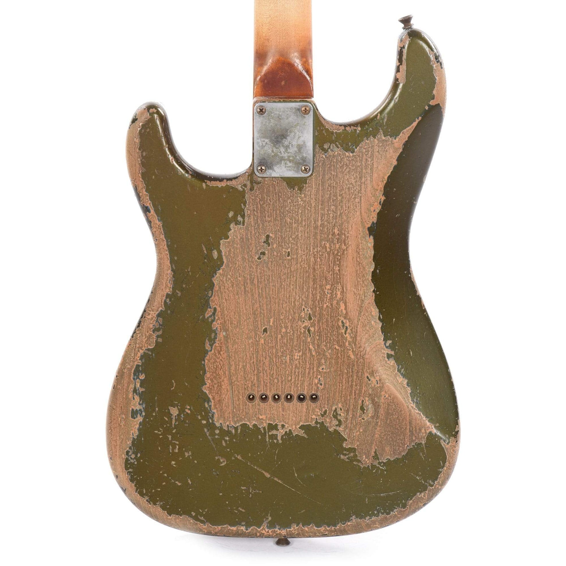 Fender Custom Shop 1963 Stratocaster Hardtail Heavy Relic Super Aged Lake Placid Blue Apprentice Built by George Ruiz Electric Guitars / Solid Body