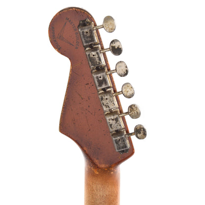 Fender Custom Shop 1963 Stratocaster Hardtail Heavy Relic Super Aged Lake Placid Blue Apprentice Built by George Ruiz Electric Guitars / Solid Body