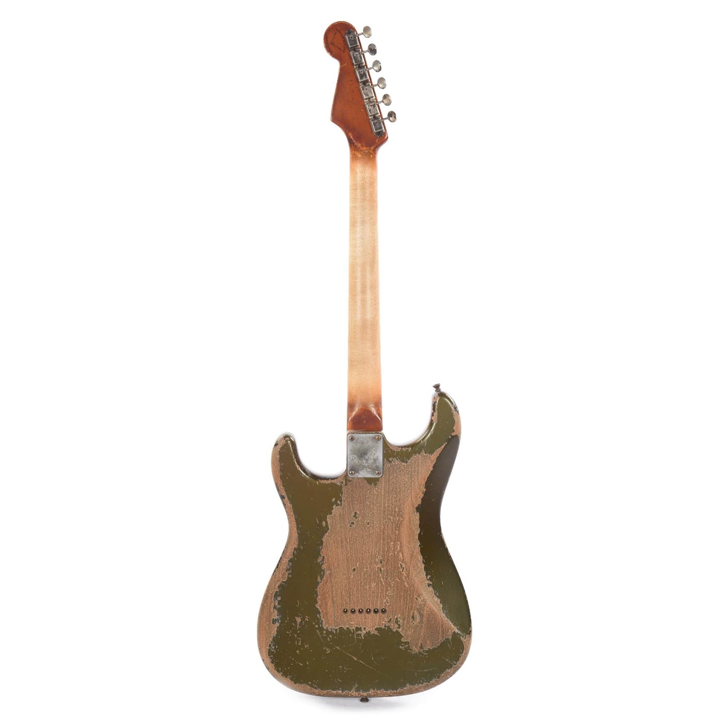 Fender Custom Shop 1963 Stratocaster Hardtail Heavy Relic Super Aged Lake Placid Blue Apprentice Built by George Ruiz Electric Guitars / Solid Body