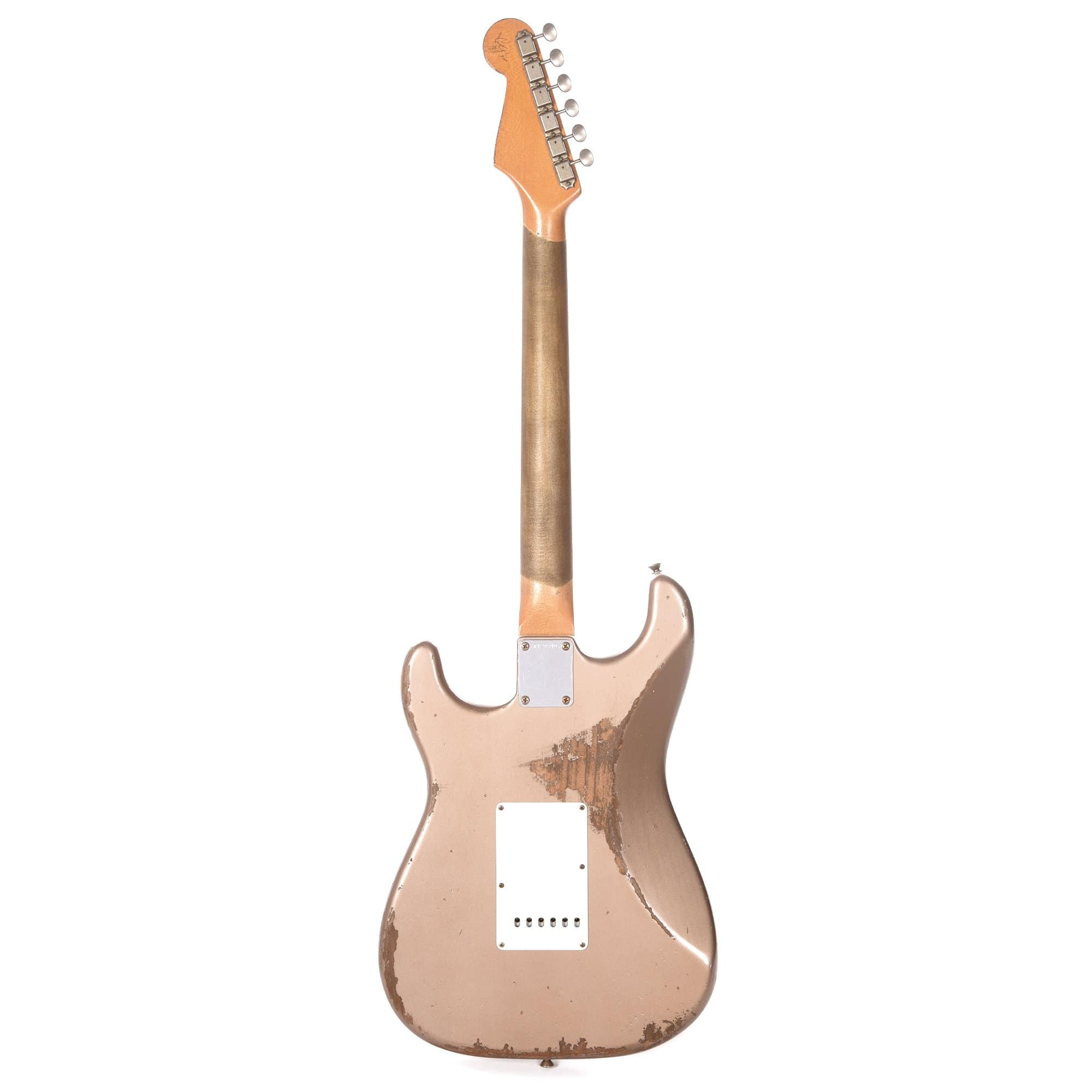 Fender Custom Shop 1963 Stratocaster Heavy Relic Shoreline Gold Master Built by Carlos Lopez Electric Guitars / Solid Body