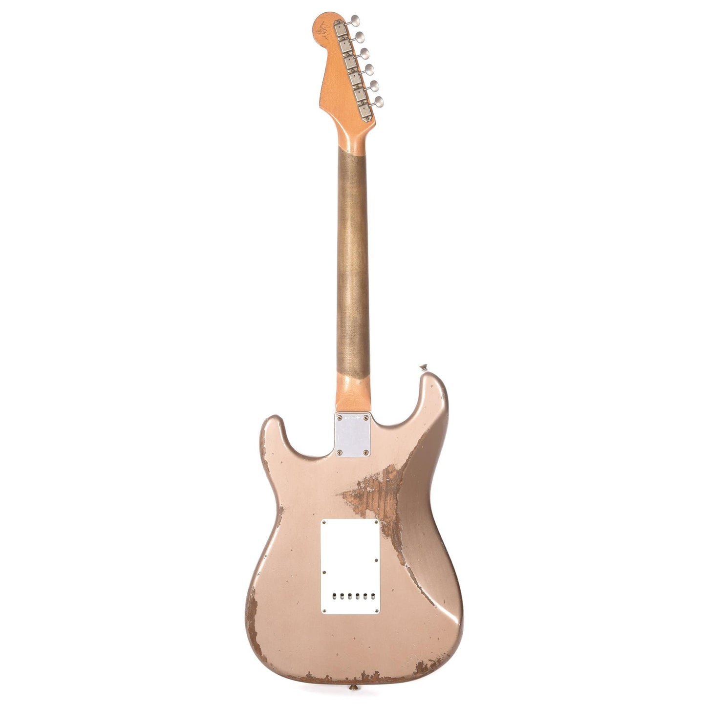 Fender Custom Shop 1963 Stratocaster Heavy Relic Shoreline Gold Master Built by Carlos Lopez Electric Guitars / Solid Body