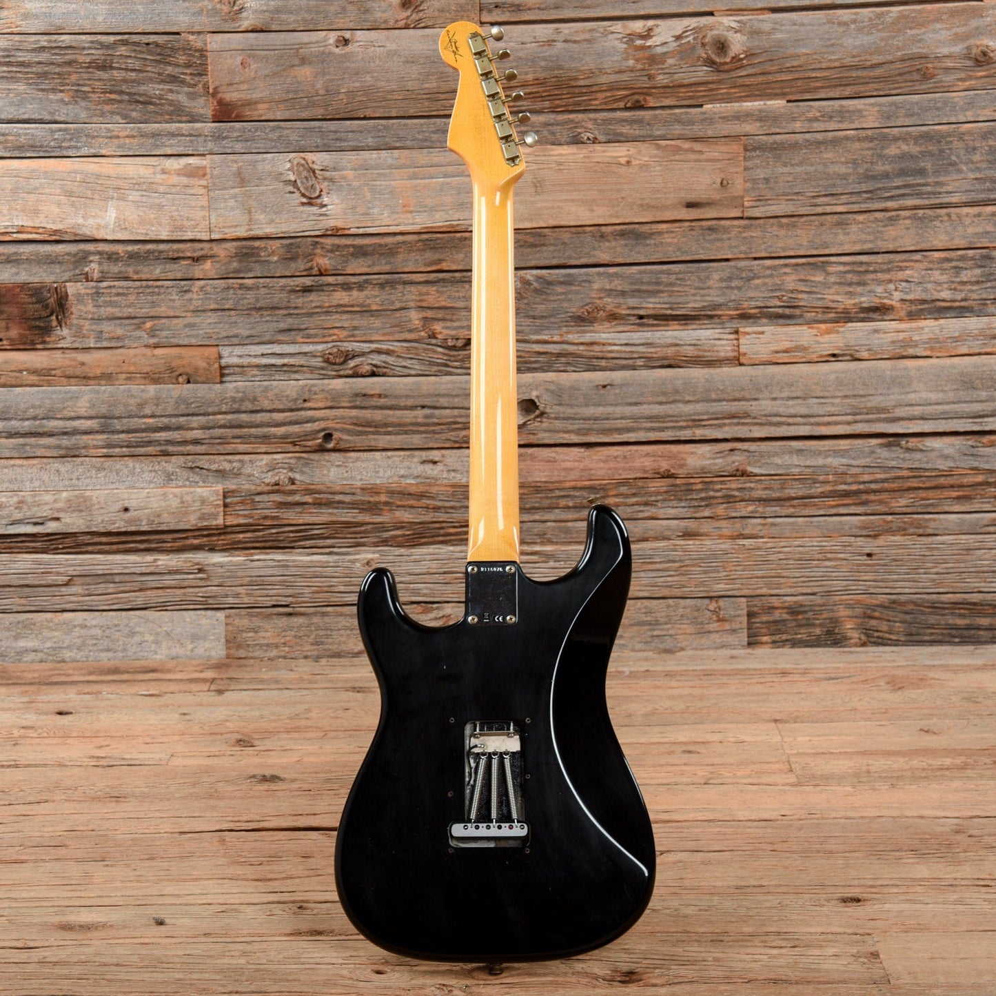 Fender Custom Shop 1963 Stratocaster Journeyman Relic Aged Black 2021 Electric Guitars / Solid Body