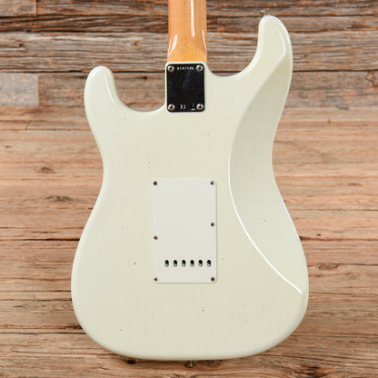 Fender Custom Shop 1963 Stratocaster Journeyman Relic Aged Olympic White 2020 Electric Guitars / Solid Body