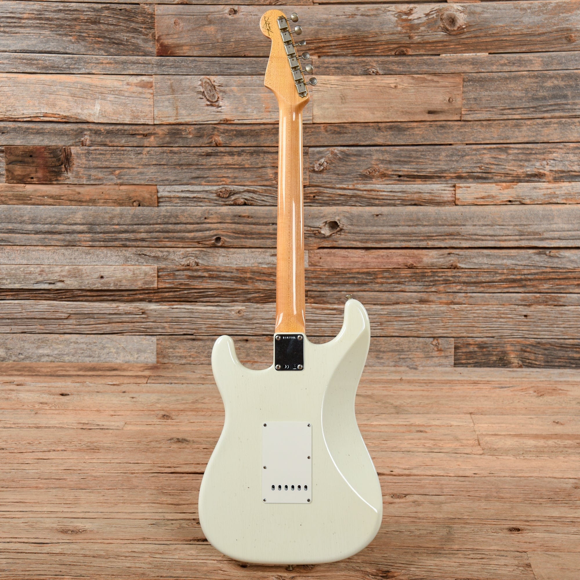 Fender Custom Shop 1963 Stratocaster Journeyman Relic Aged Olympic White 2020 Electric Guitars / Solid Body