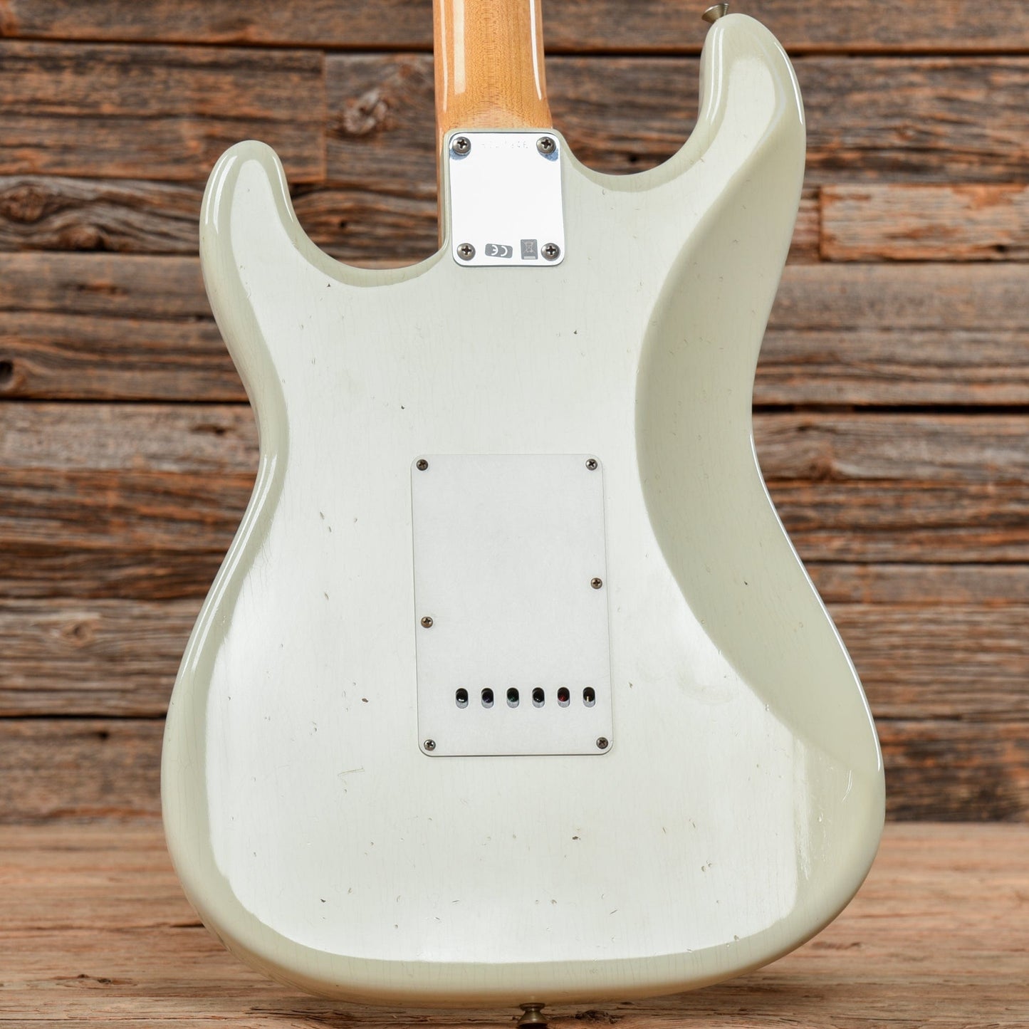 Fender Custom Shop 1963 Stratocaster Journeyman Relic Aged Olympic White 2020 Electric Guitars / Solid Body
