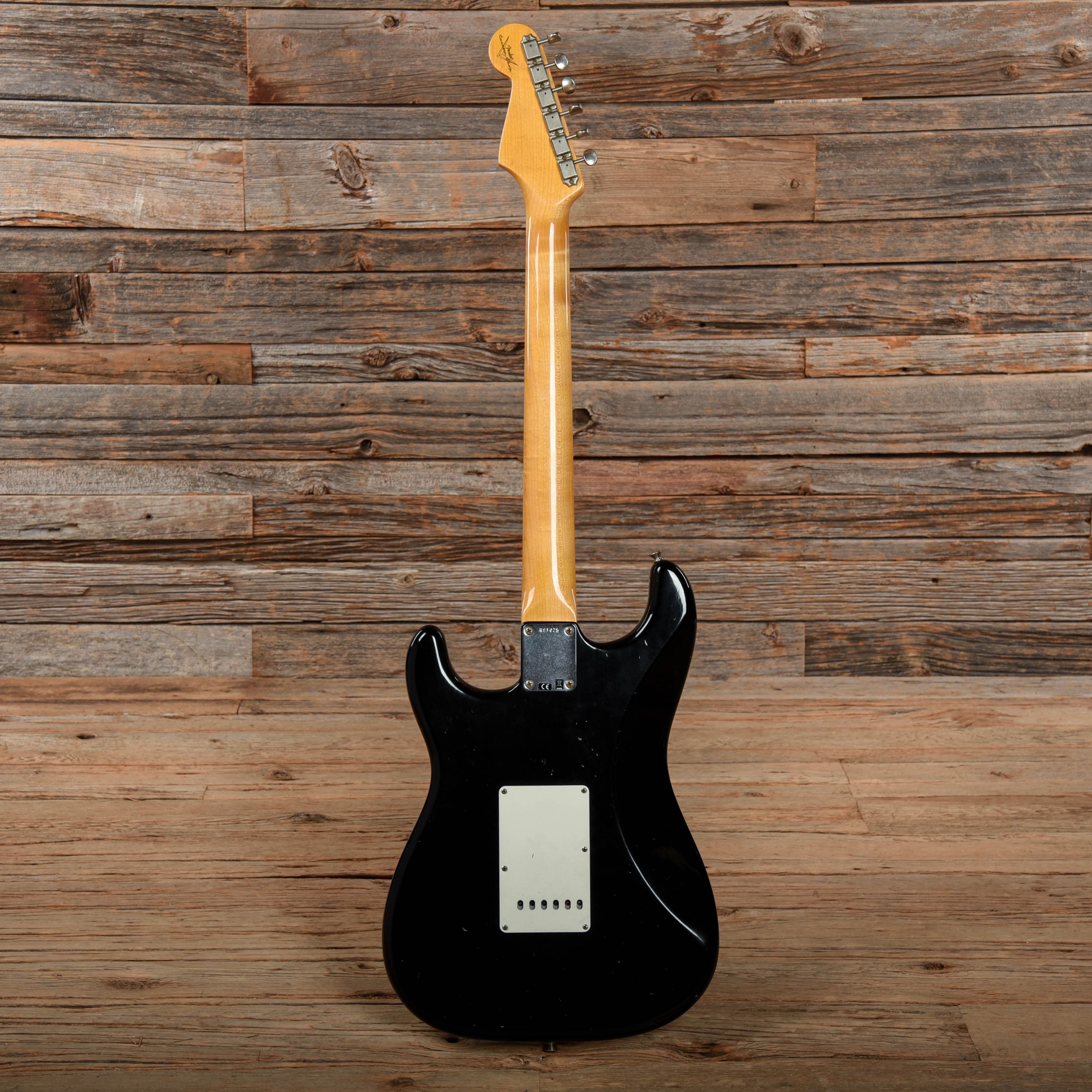 Fender Custom Shop 1963 Stratocaster Journeyman Relic Black 2017 Electric Guitars / Solid Body