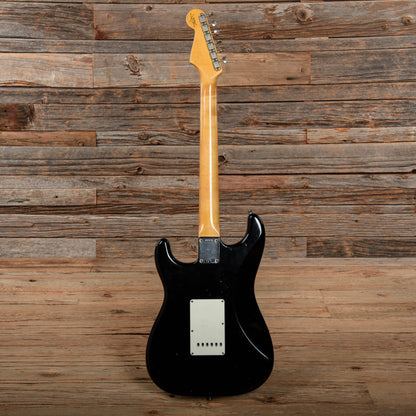 Fender Custom Shop 1963 Stratocaster Journeyman Relic Black 2017 Electric Guitars / Solid Body