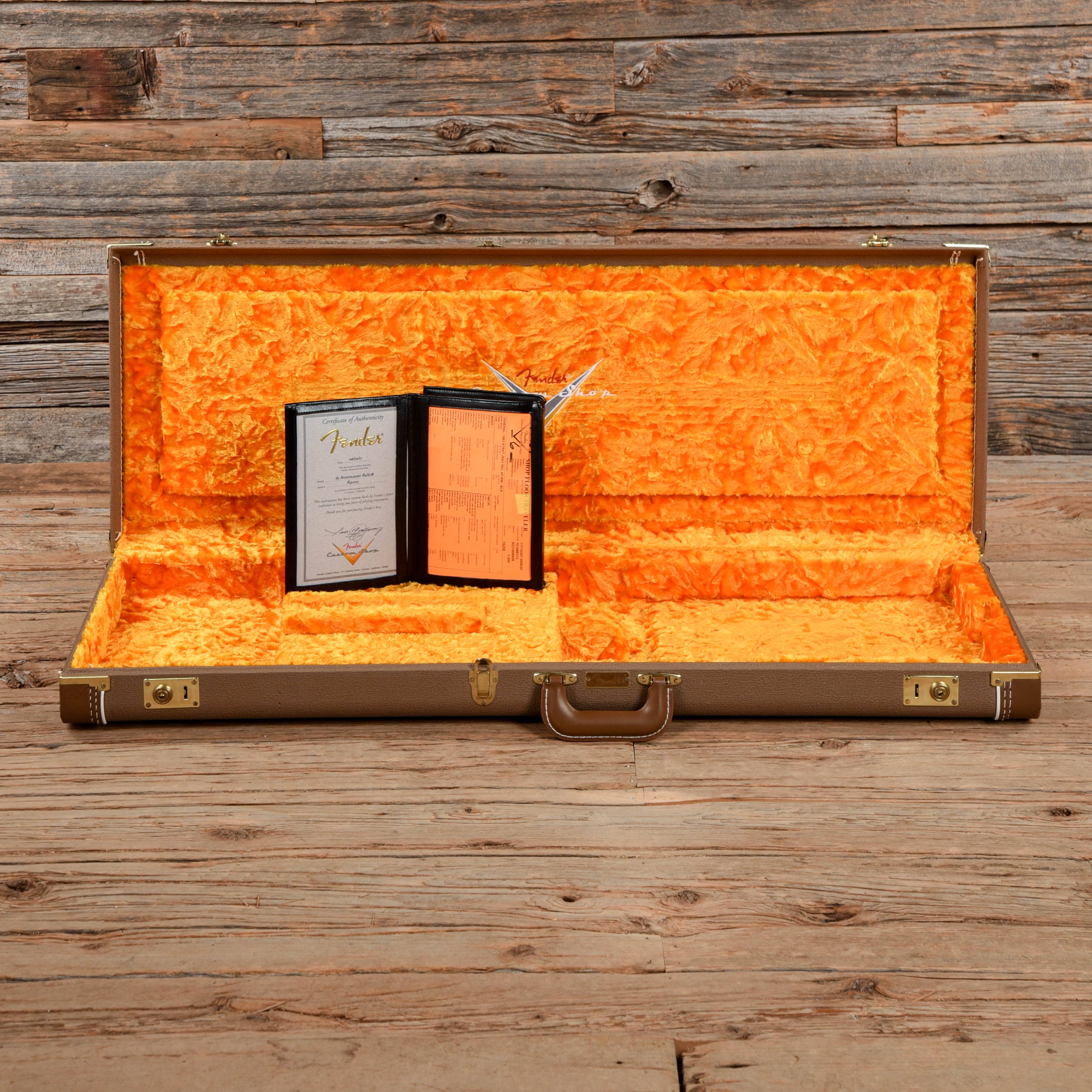 Fender Custom Shop 1963 Stratocaster Journeyman Relic Black 2017 Electric Guitars / Solid Body