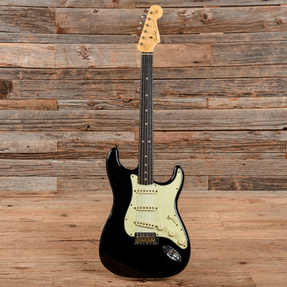 Fender Custom Shop 1963 Stratocaster Journeyman Relic Black 2022 Electric Guitars / Solid Body