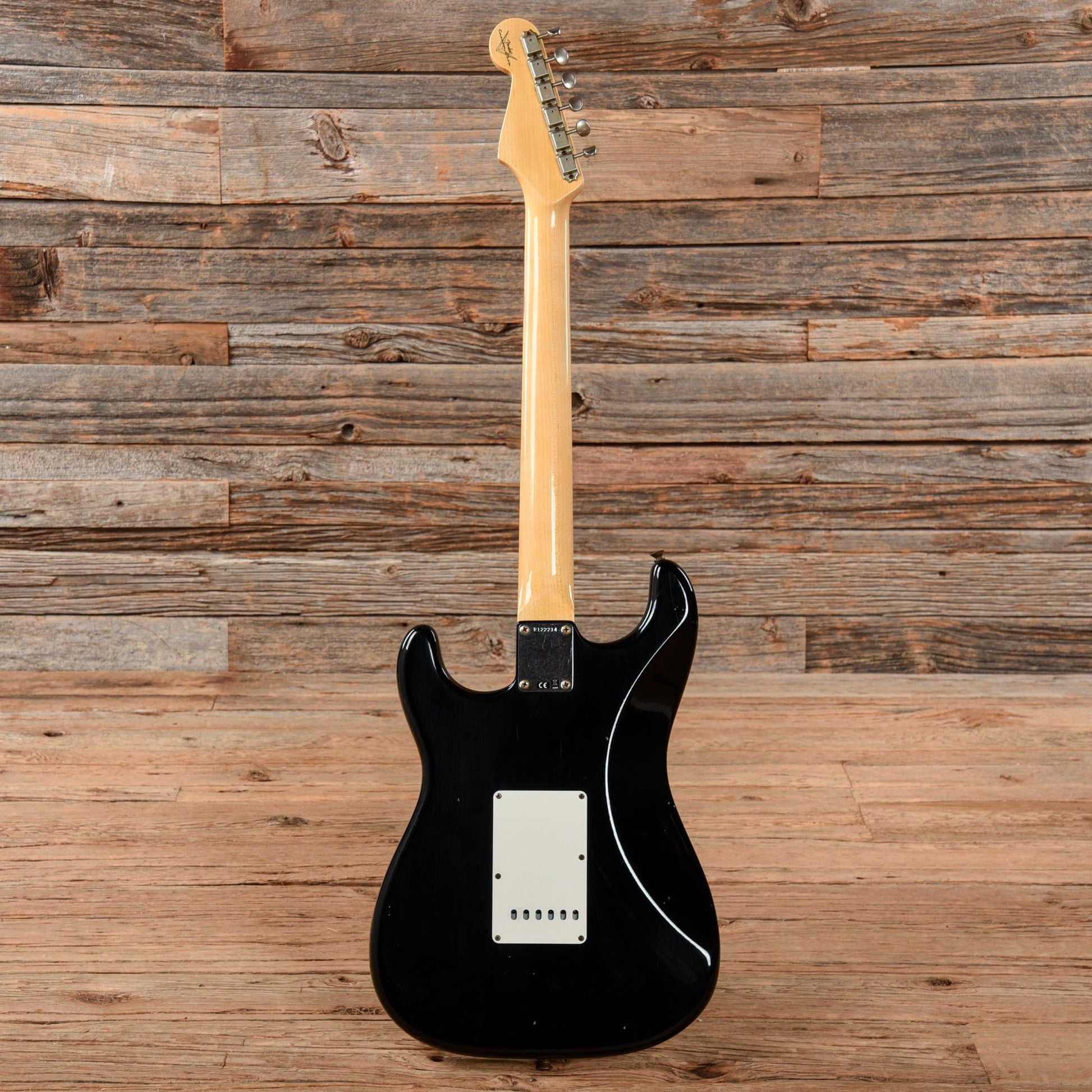 Fender Custom Shop 1963 Stratocaster Journeyman Relic Black 2022 Electric Guitars / Solid Body
