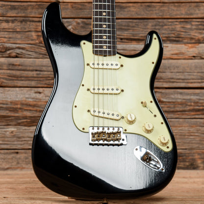 Fender Custom Shop 1963 Stratocaster Journeyman Relic Black 2022 Electric Guitars / Solid Body