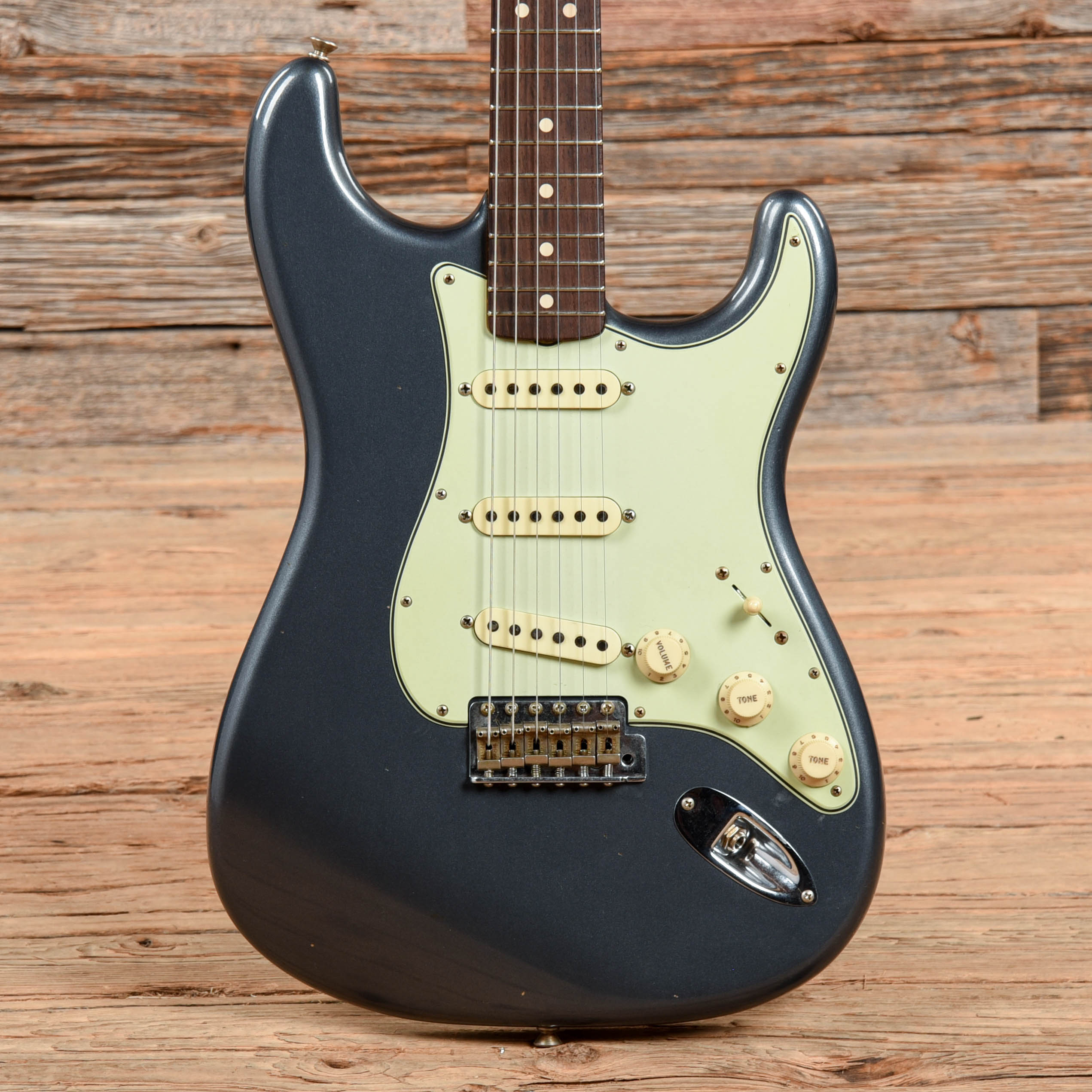 Fender Custom Shop 1963 Stratocaster Journeyman Relic Charcoal Frost 2019 Electric Guitars / Solid Body