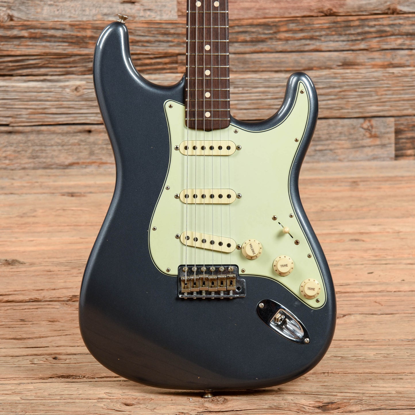 Fender Custom Shop 1963 Stratocaster Journeyman Relic Charcoal Frost 2019 Electric Guitars / Solid Body