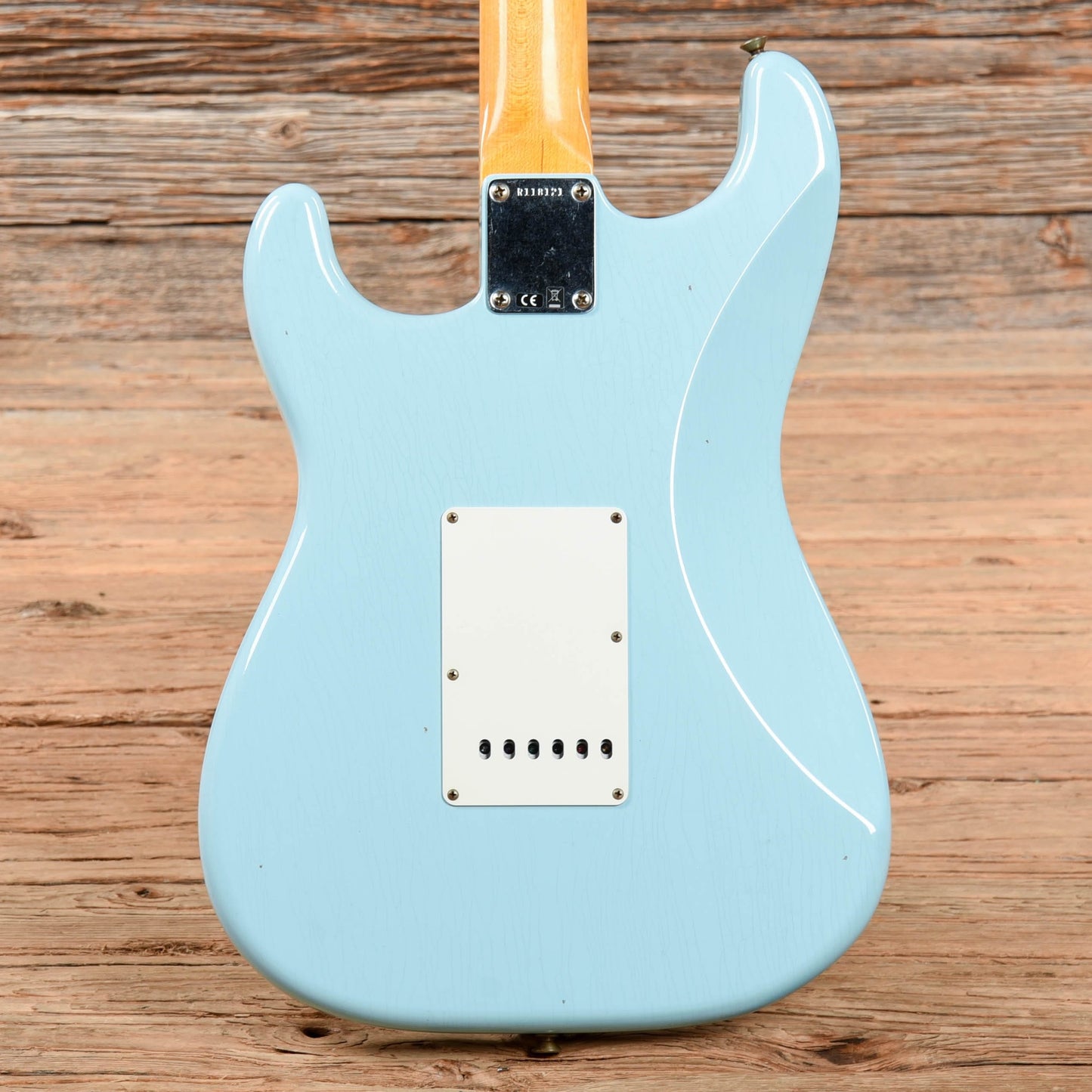 Fender Custom Shop 1963 Stratocaster Journeyman Relic Faded Daphne Blue 2022 Electric Guitars / Solid Body