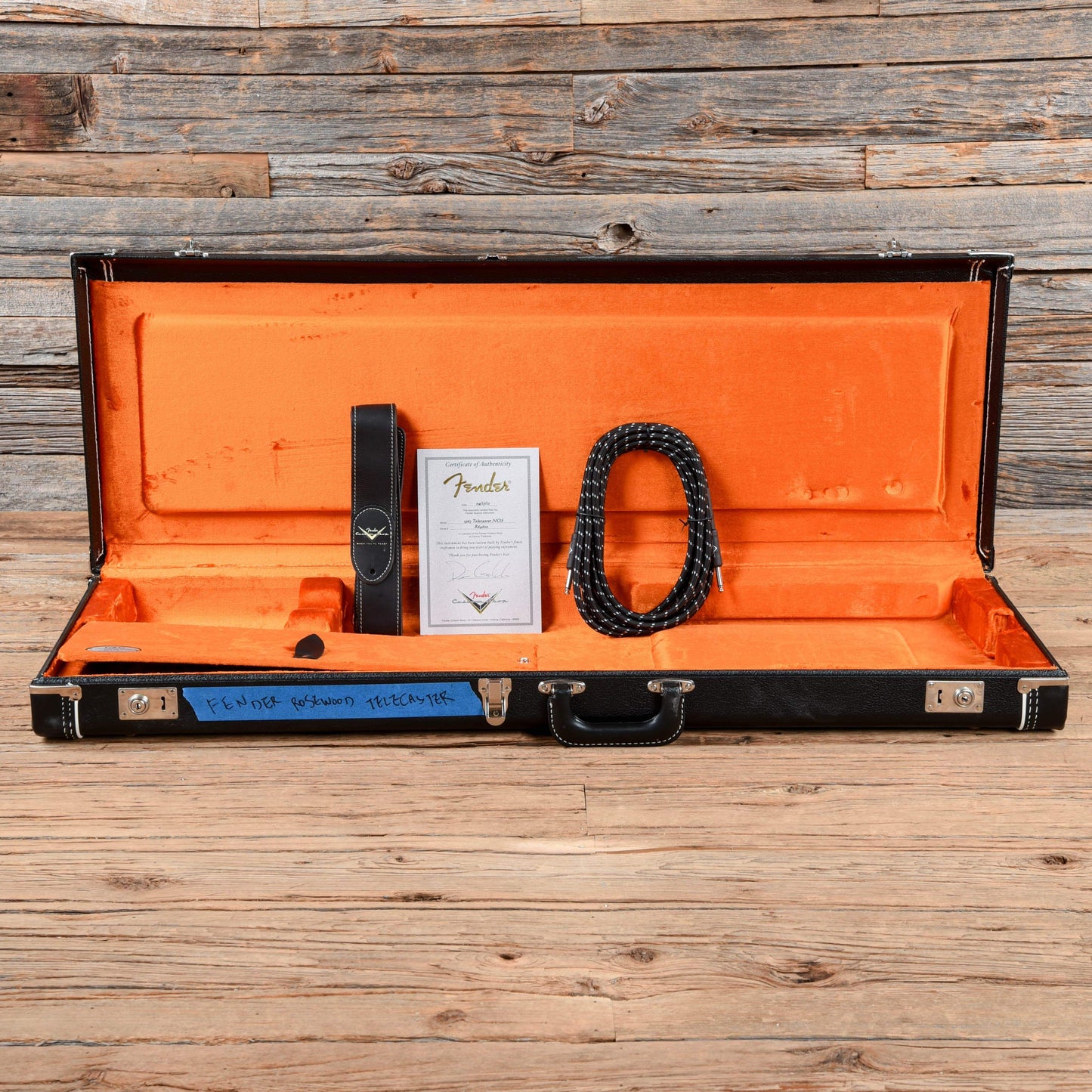 Fender Custom Shop 1963 Telecaster NOS Rosewood Neck Dennis Galuszka Masterbuilt Seafoam Green 2012 Electric Guitars / Solid Body