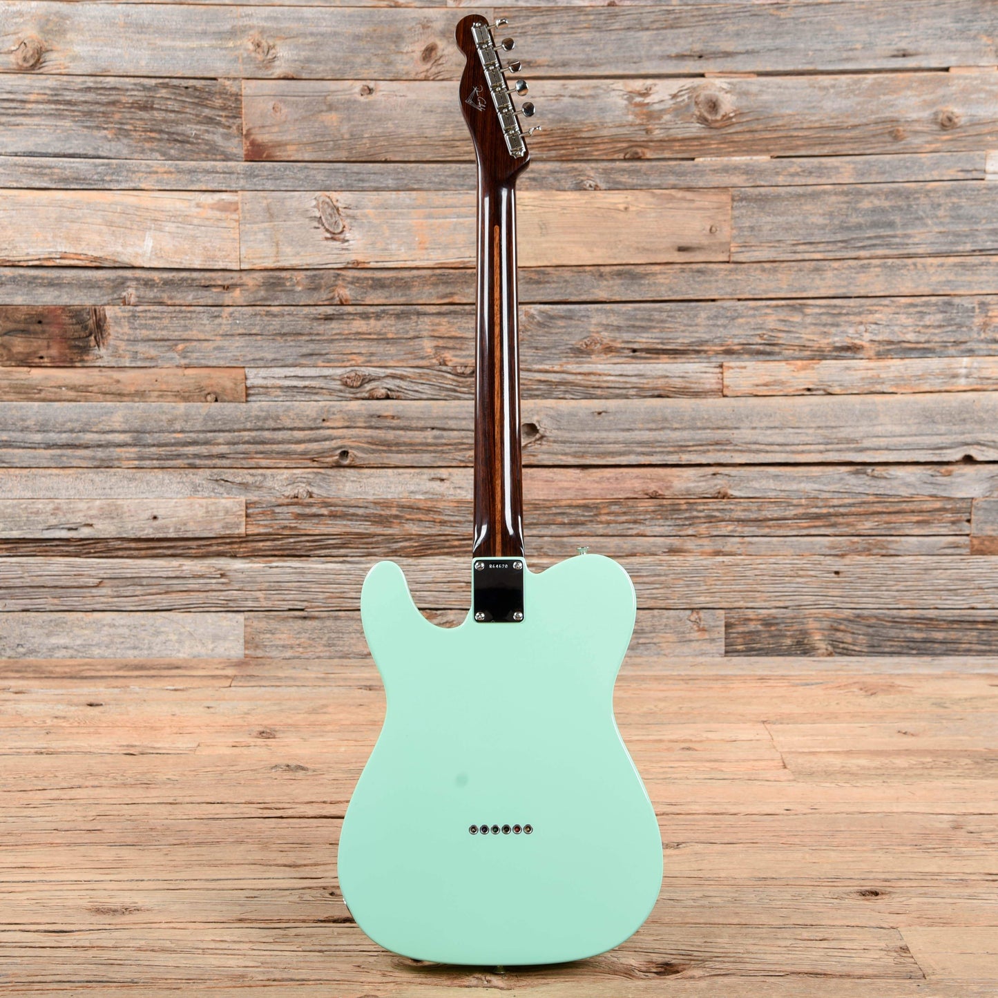 Fender Custom Shop 1963 Telecaster NOS Rosewood Neck Dennis Galuszka Masterbuilt Seafoam Green 2012 Electric Guitars / Solid Body