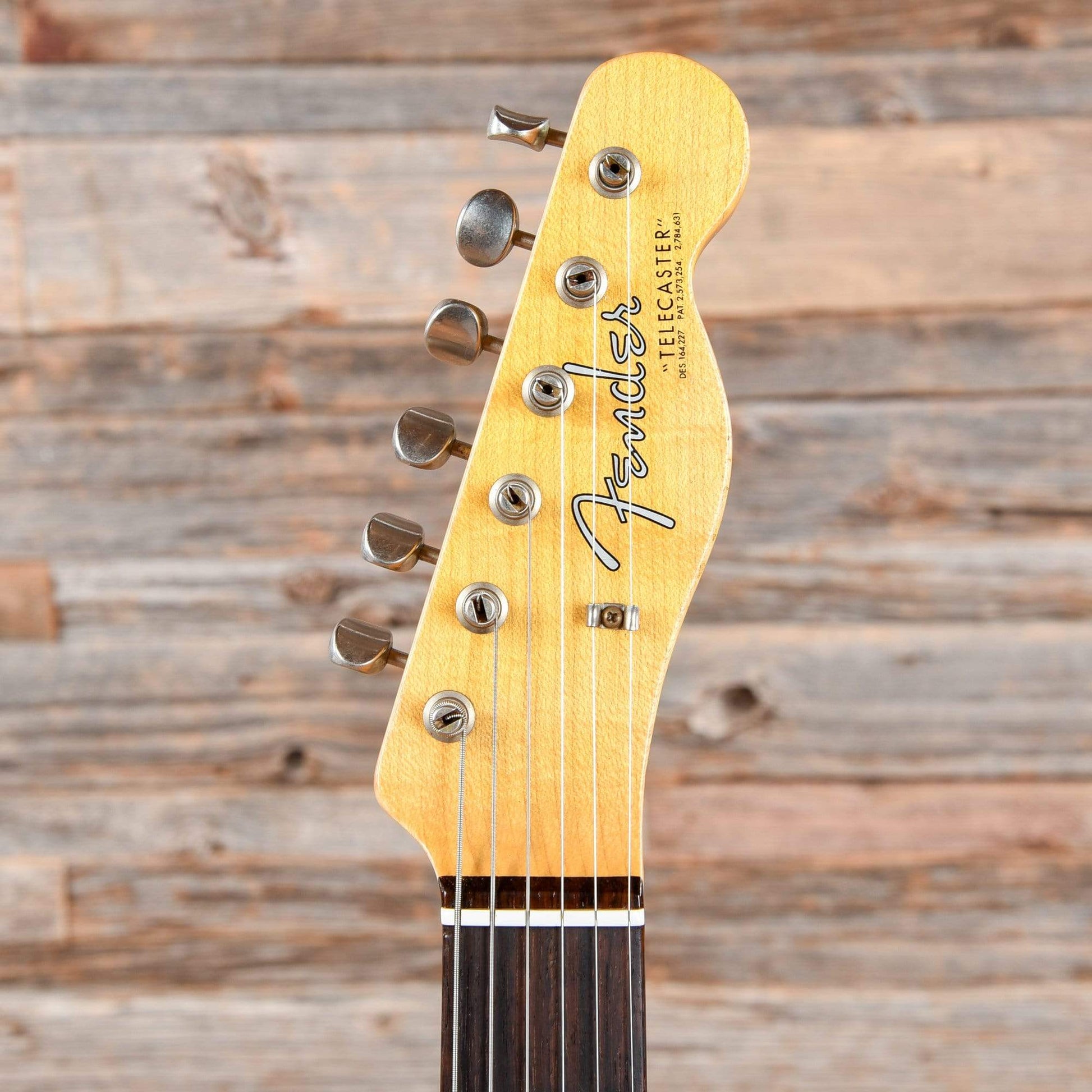 Fender Custom Shop 1963 Telecaster Relic Ice Blue Metallic 2015 Electric Guitars / Solid Body