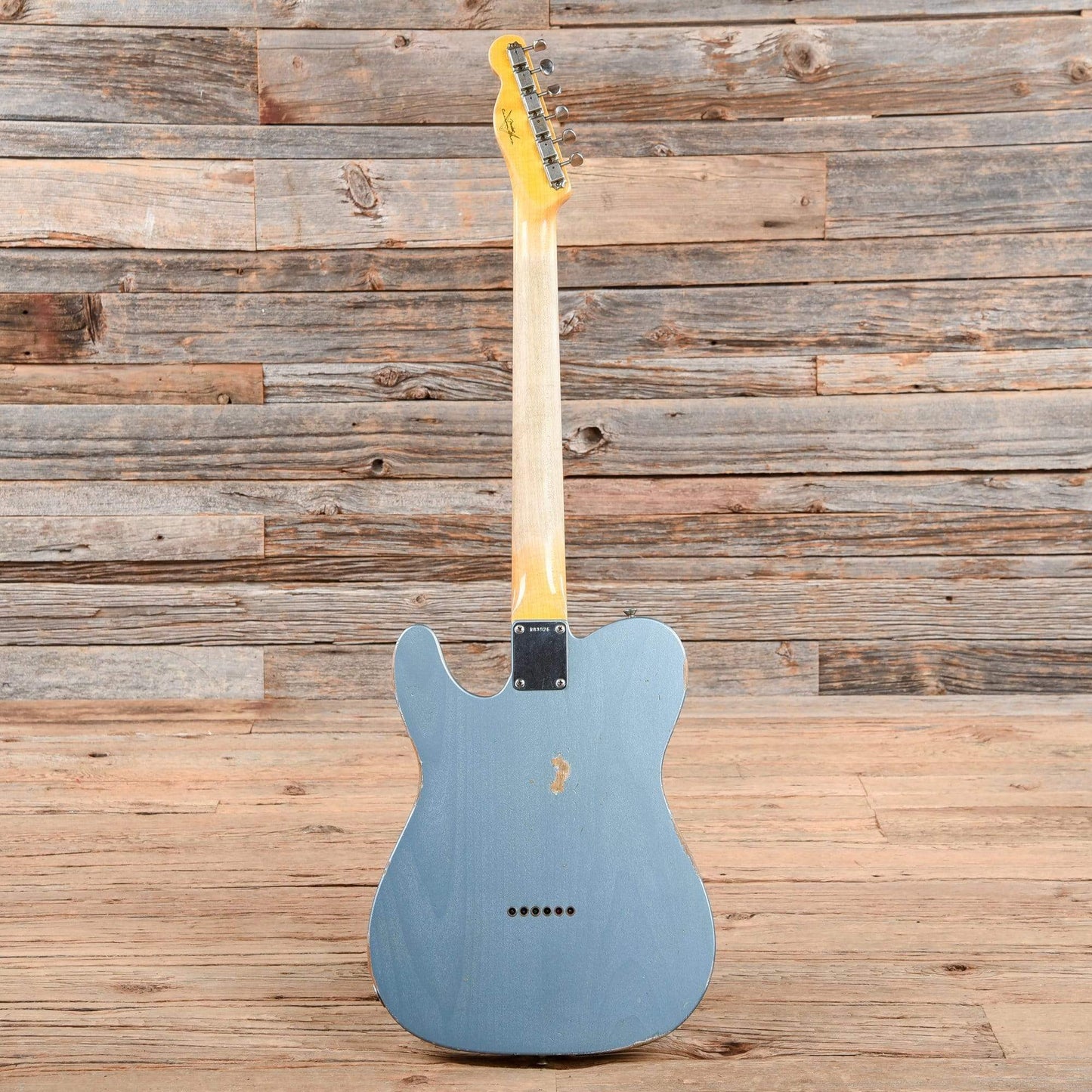 Fender Custom Shop 1963 Telecaster Relic Ice Blue Metallic 2015 Electric Guitars / Solid Body