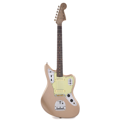 Fender Custom Shop 1964 Jaguar Journeyman Relic Faded Aged Shoreline Gold Metallic Electric Guitars / Solid Body