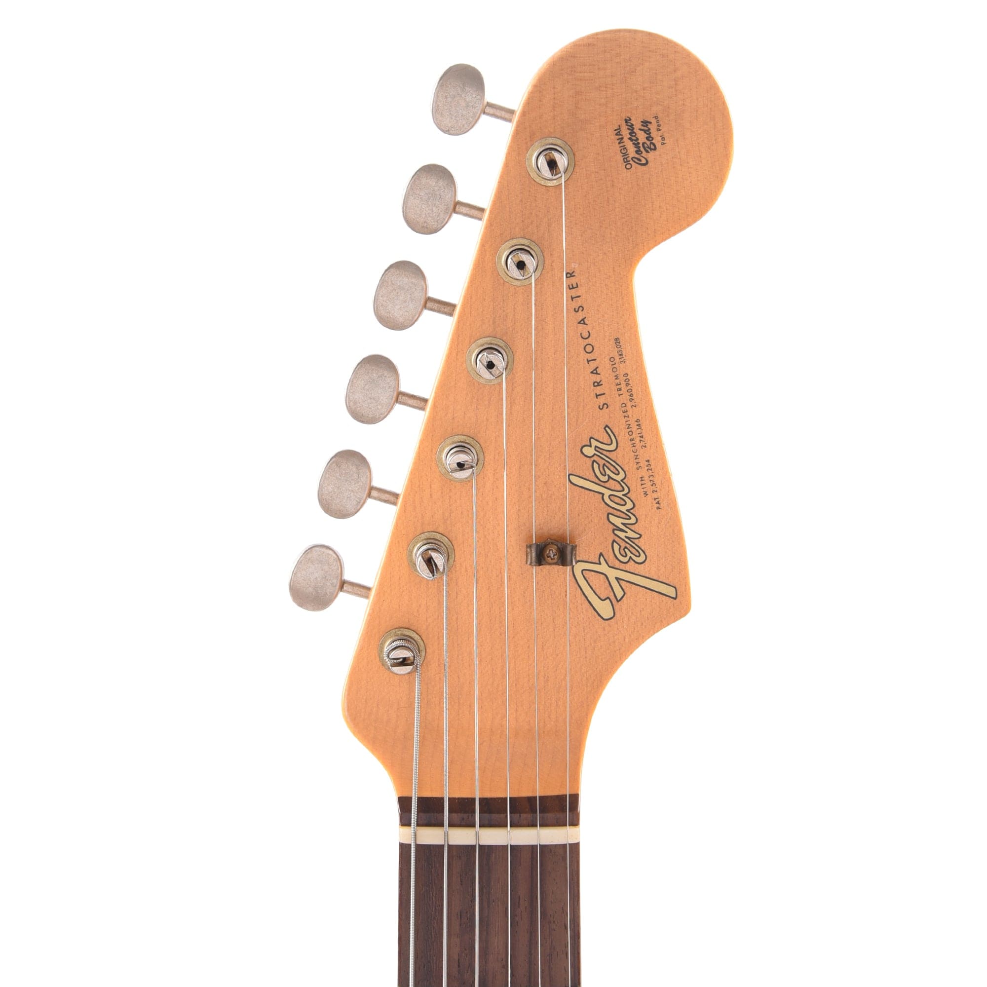 Fender Custom Shop 1964 Stratocaster Journeyman Relic Faded Aged Fiesta Red Electric Guitars / Solid Body