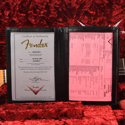 Fender Custom Shop 1964 Stratocaster Journeyman Relic Faded Aged Fiesta Red Electric Guitars / Solid Body