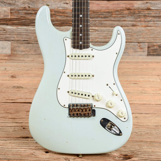 Fender Custom Shop 1964 Stratocaster Journeyman Relic Super Faded Sonic Blue 2020 Electric Guitars / Solid Body