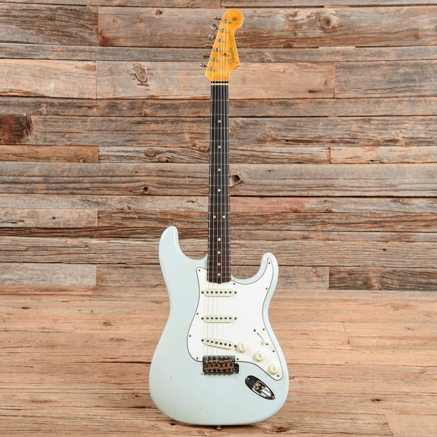 Fender Custom Shop 1964 Stratocaster Journeyman Relic Super Faded Sonic Blue 2020 Electric Guitars / Solid Body