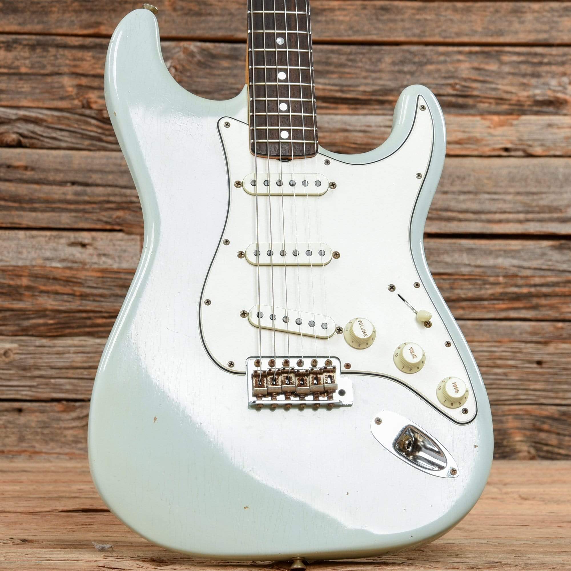 Fender Custom Shop 1964 Stratocaster Journeyman Relic Super Faded Sonic Blue 2020 Electric Guitars / Solid Body