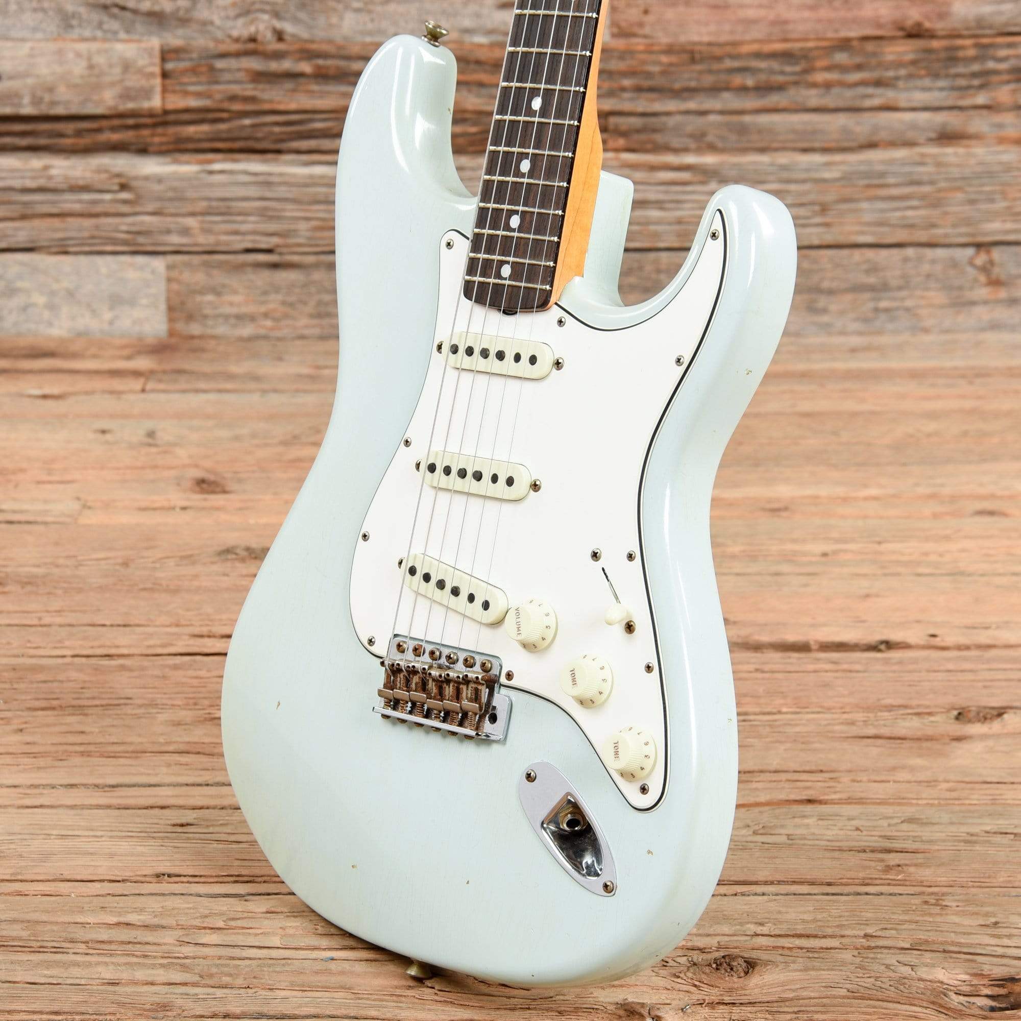 Fender Custom Shop 1964 Stratocaster Journeyman Relic Super Faded Sonic Blue 2020 Electric Guitars / Solid Body