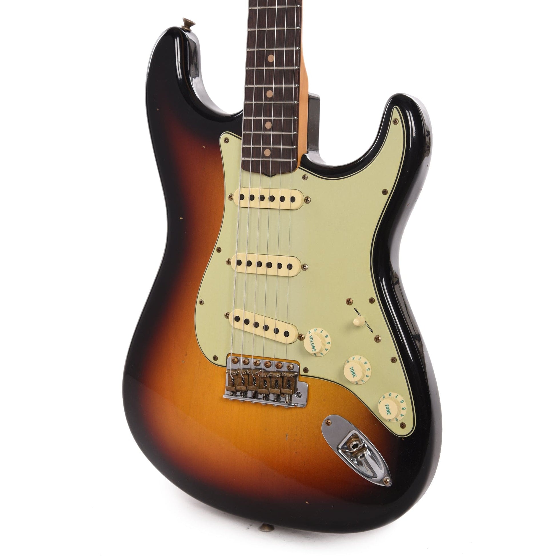 Fender Custom Shop 1964 Stratocaster Journeyman Relic Target 3-Color Sunburst Electric Guitars / Solid Body