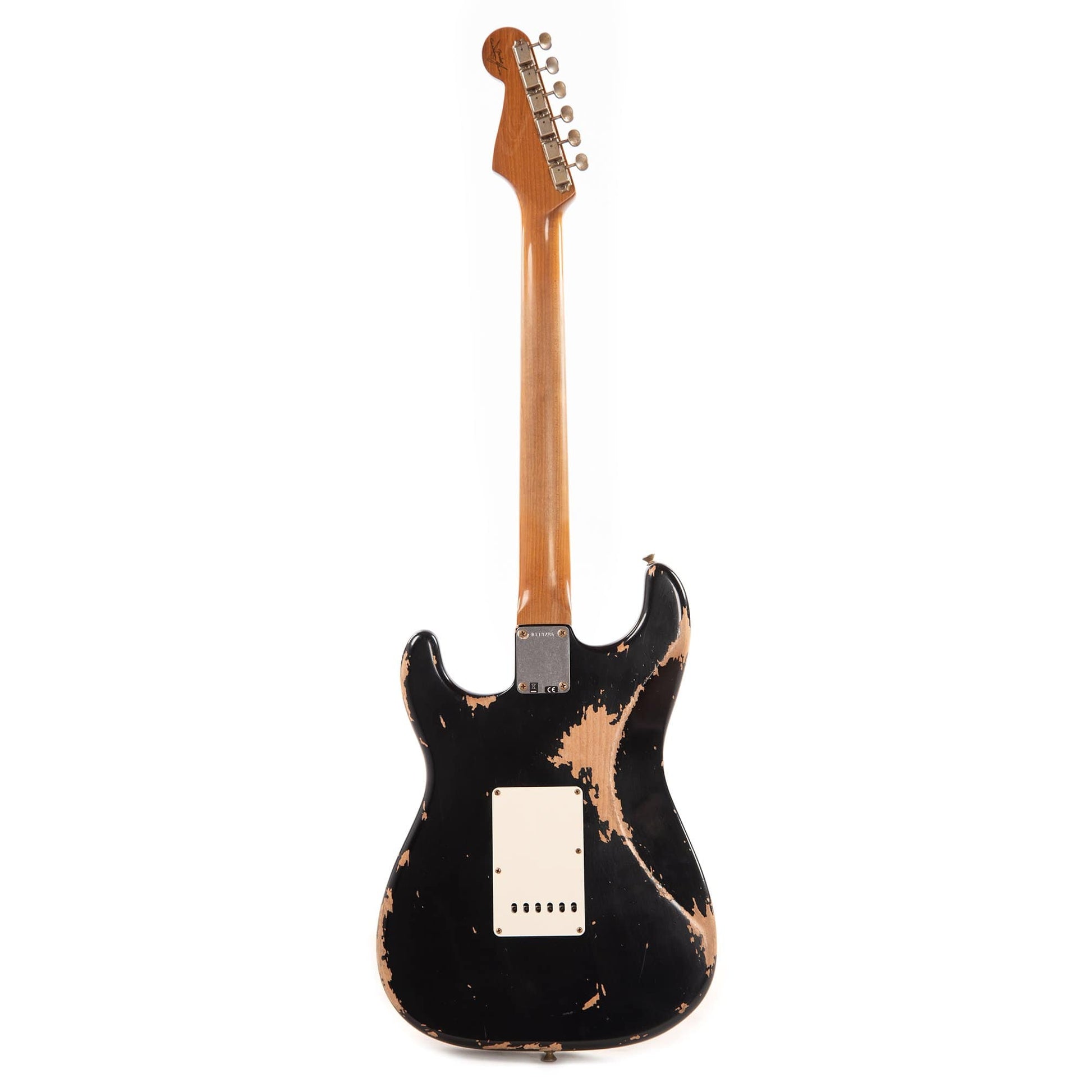 Fender Custom Shop 1965 Stratocaster "Chicago Special" Heavy Relic Aged Black w/Roasted Maple Neck Electric Guitars / Solid Body