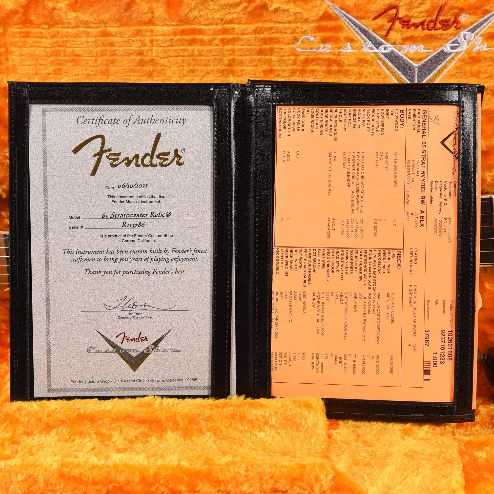 Fender Custom Shop 1965 Stratocaster 