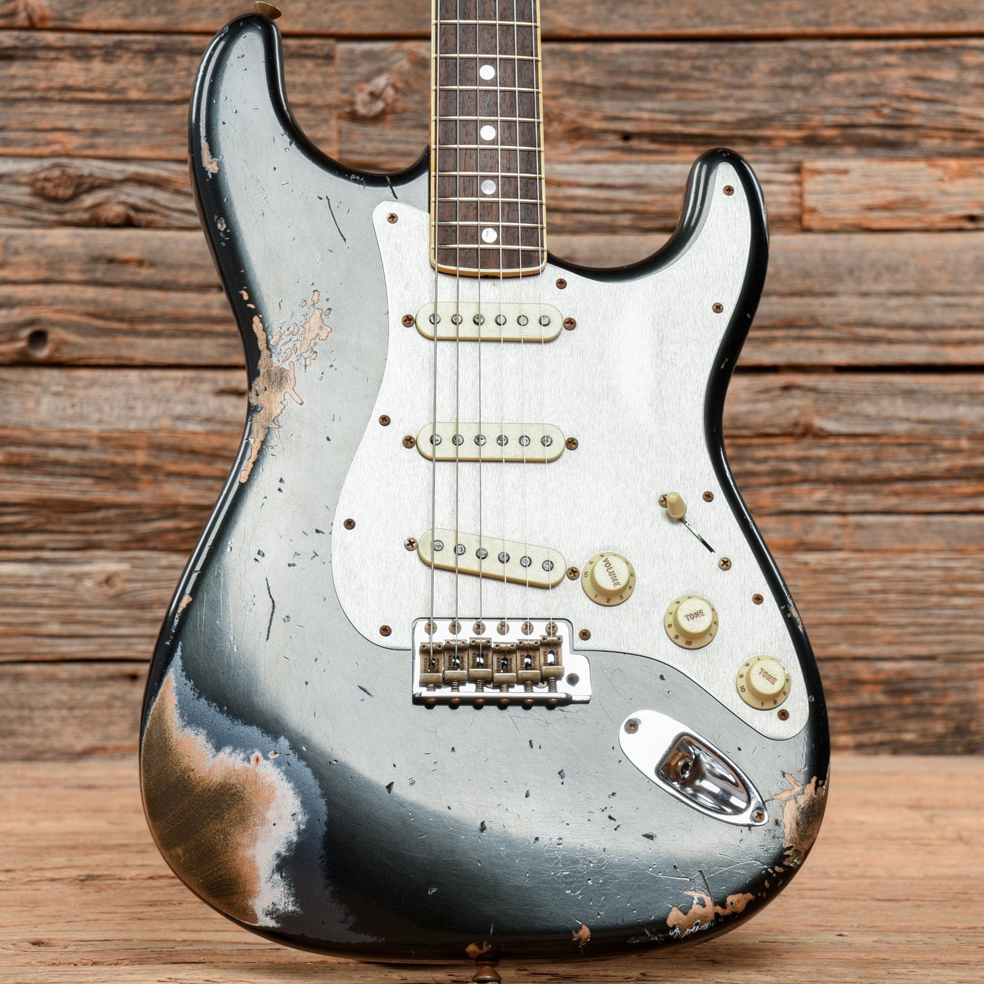 Fender Custom Shop 1965 Stratocaster "Chicago Special" Heavy Relic Super Aged Dark Lake Placid Blue 2020 Electric Guitars / Solid Body