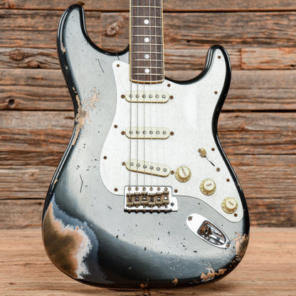 Fender Custom Shop 1965 Stratocaster "Chicago Special" Heavy Relic Super Aged Dark Lake Placid Blue 2020 Electric Guitars / Solid Body