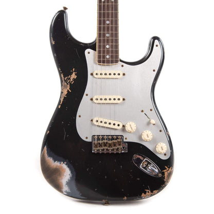Fender Custom Shop 1965 Stratocaster "Chicago Special" Heavy Relic Super Aged Dark Lake Placid Blue w/Roasted Bound Neck Electric Guitars / Solid Body