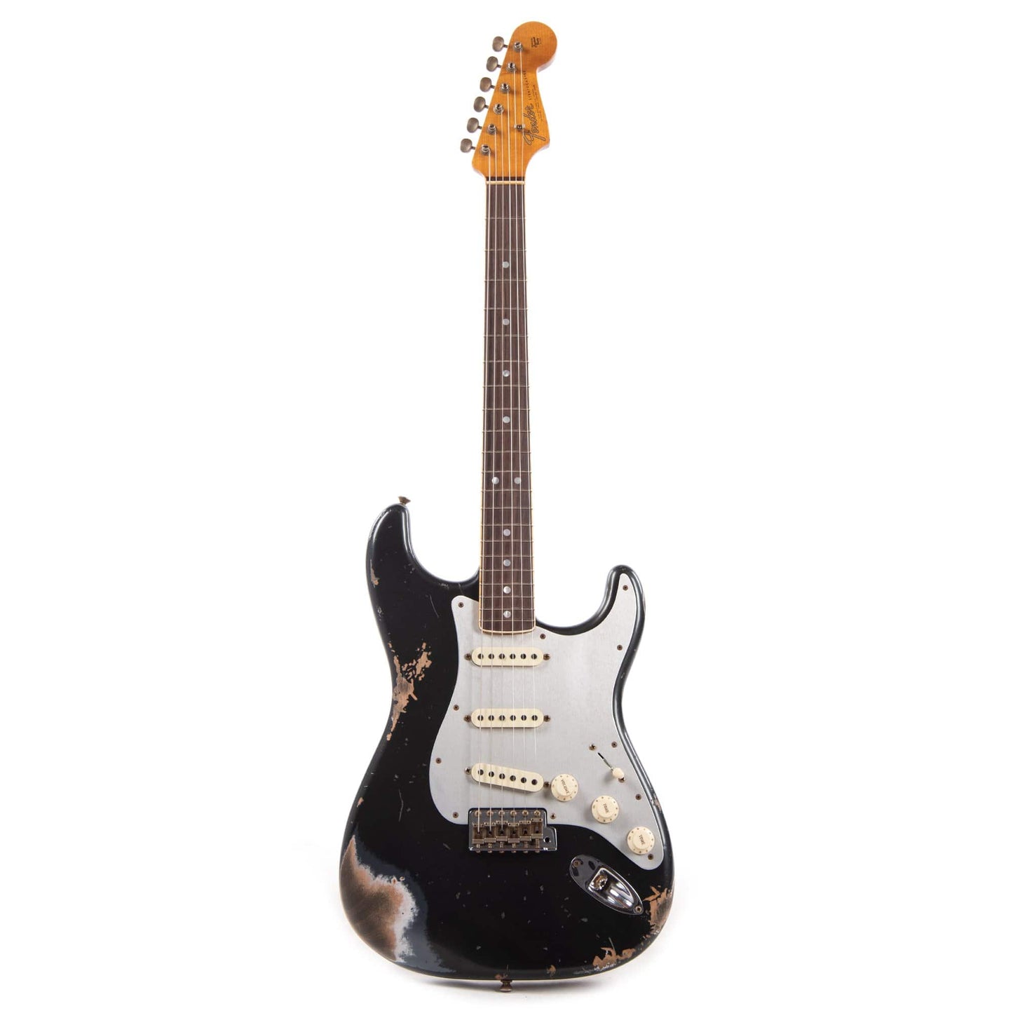 Fender Custom Shop 1965 Stratocaster "Chicago Special" Heavy Relic Super Aged Dark Lake Placid Blue w/Roasted Bound Neck Electric Guitars / Solid Body