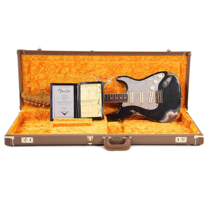 Fender Custom Shop 1965 Stratocaster "Chicago Special" Heavy Relic Super Aged Dark Lake Placid Blue w/Roasted Bound Neck Electric Guitars / Solid Body