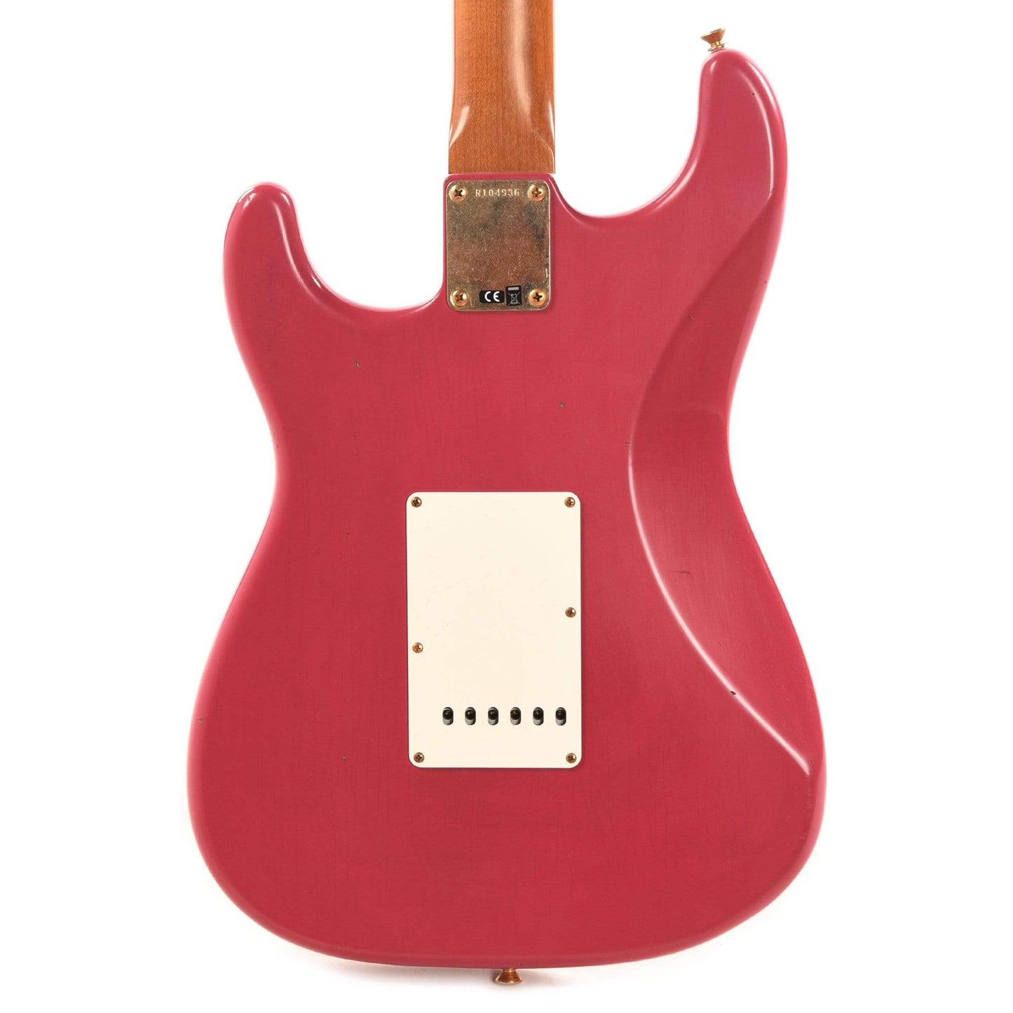 Fender Custom Shop 1965 Stratocaster "Chicago Special" Journeyman Faded Dakota Red w/Roasted Bound Neck & Gold Hardware Electric Guitars / Solid Body