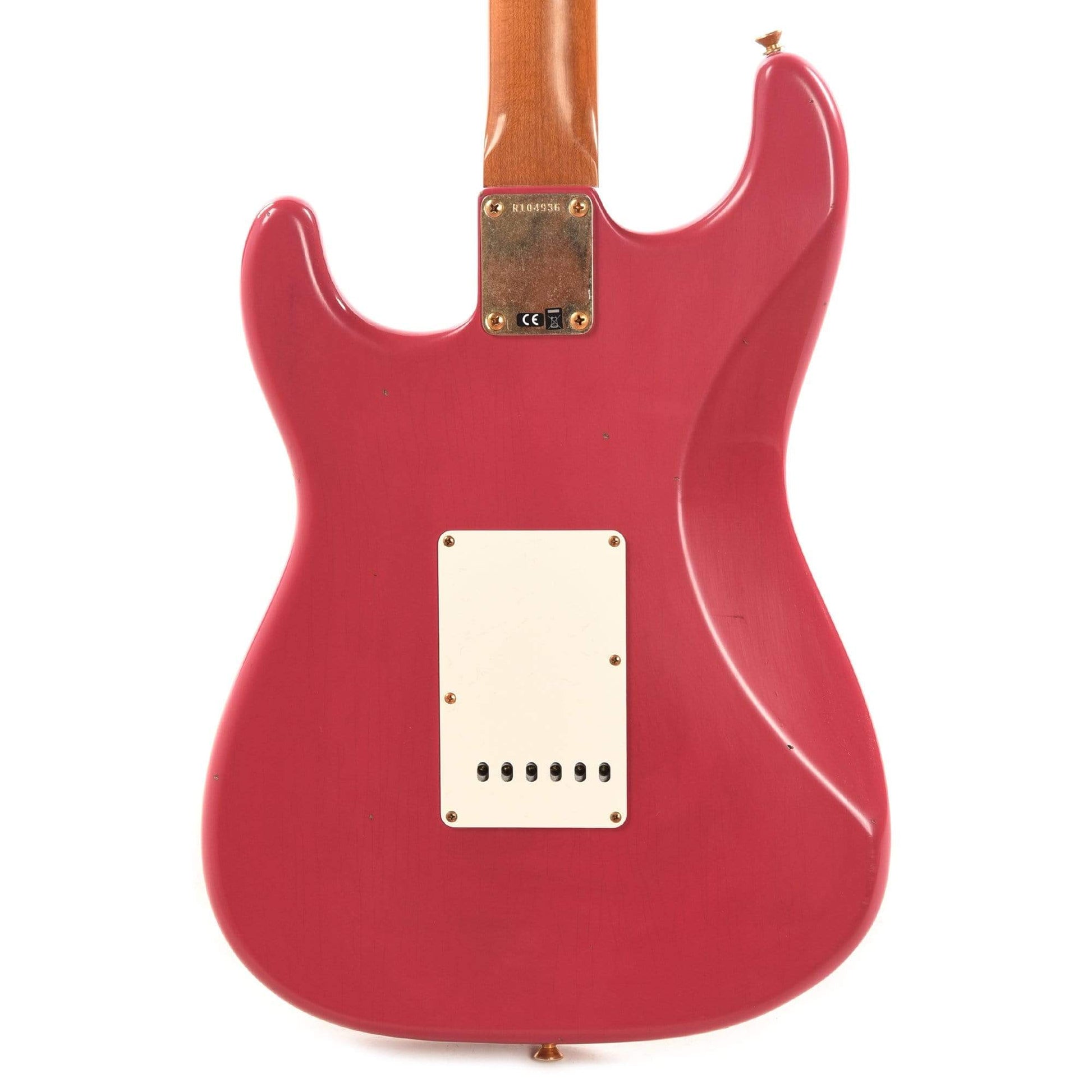 Fender Custom Shop 1965 Stratocaster "Chicago Special" Journeyman Faded Dakota Red w/Roasted Bound Neck & Gold Hardware Electric Guitars / Solid Body