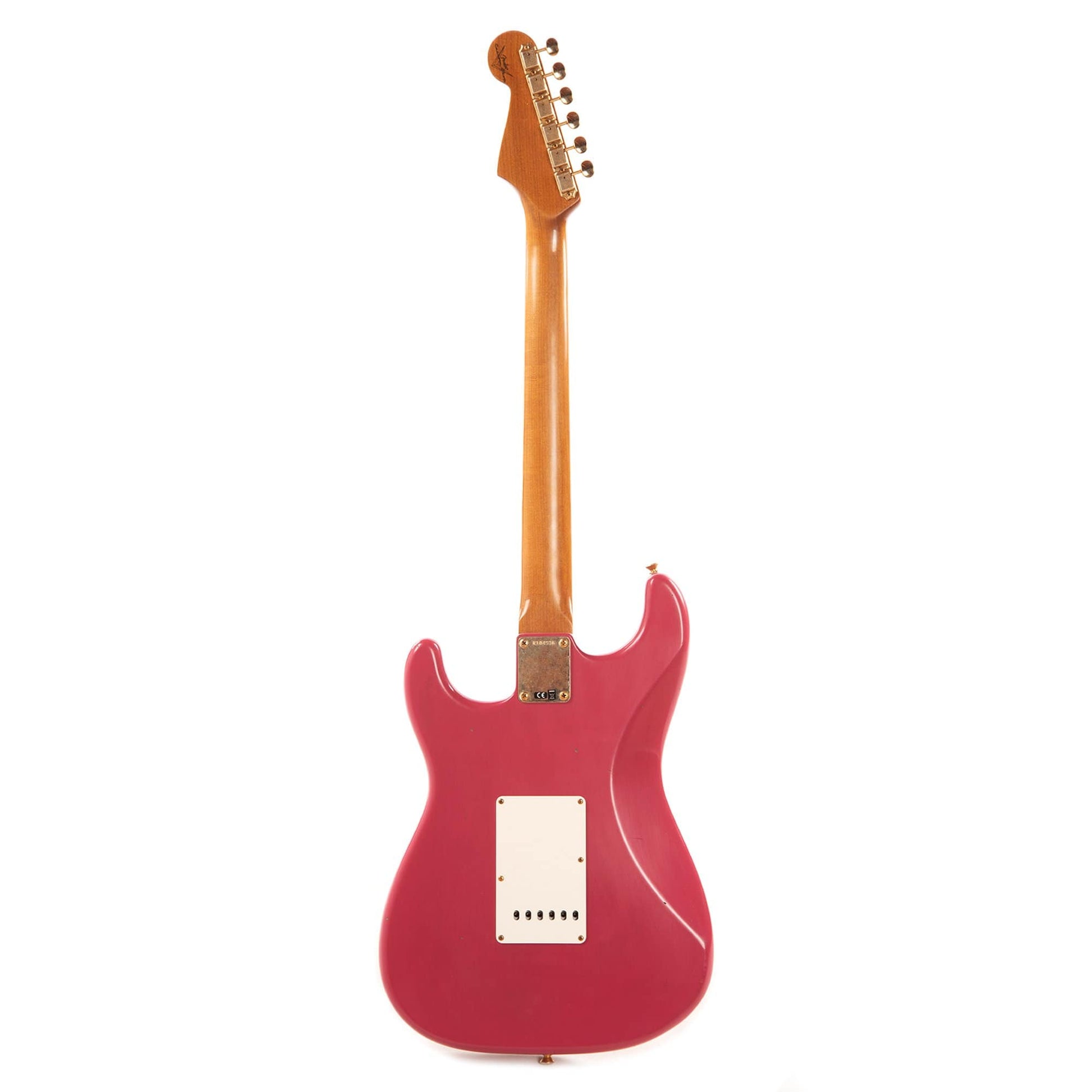 Fender Custom Shop 1965 Stratocaster "Chicago Special" Journeyman Faded Dakota Red w/Roasted Bound Neck & Gold Hardware Electric Guitars / Solid Body