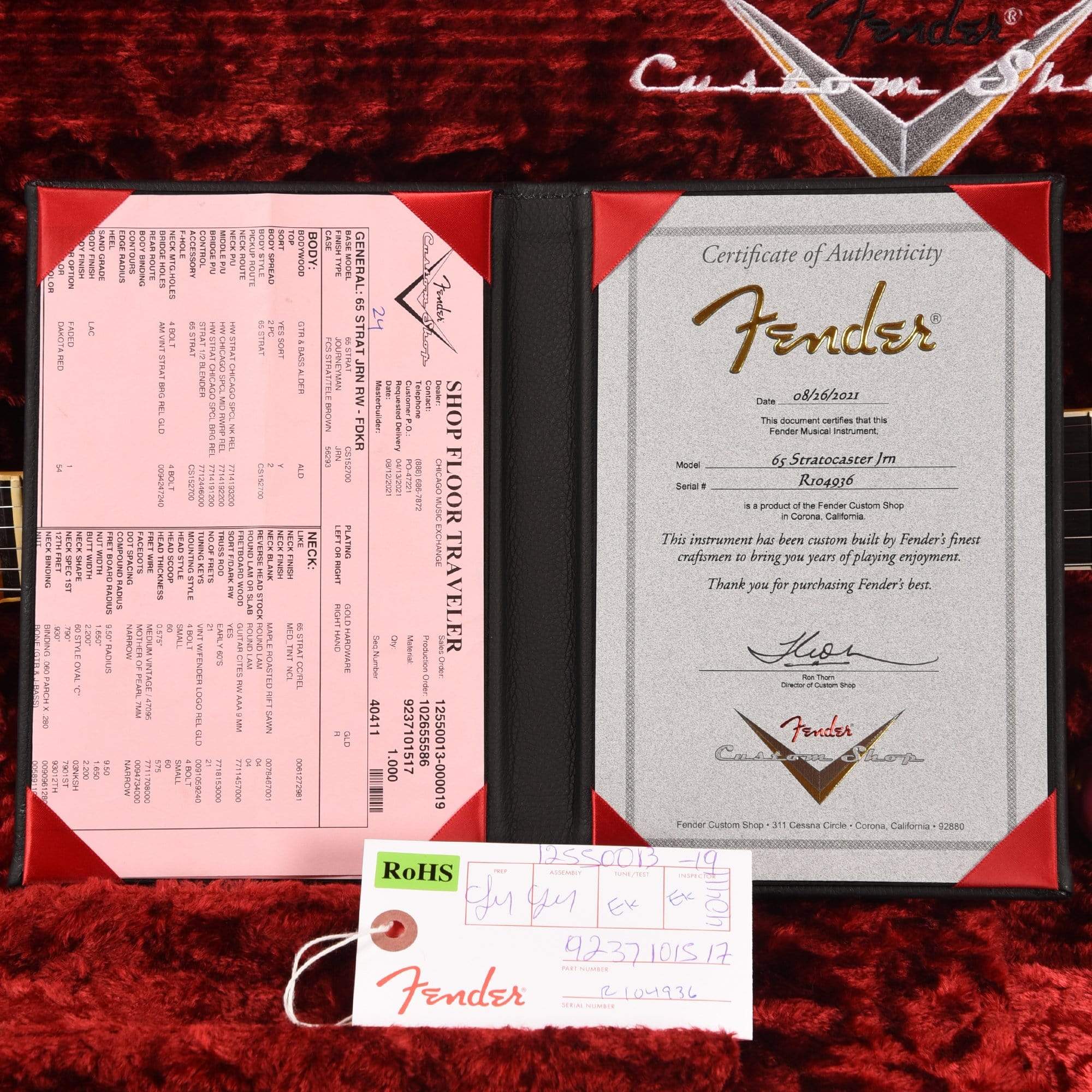 Fender Custom Shop 1965 Stratocaster 