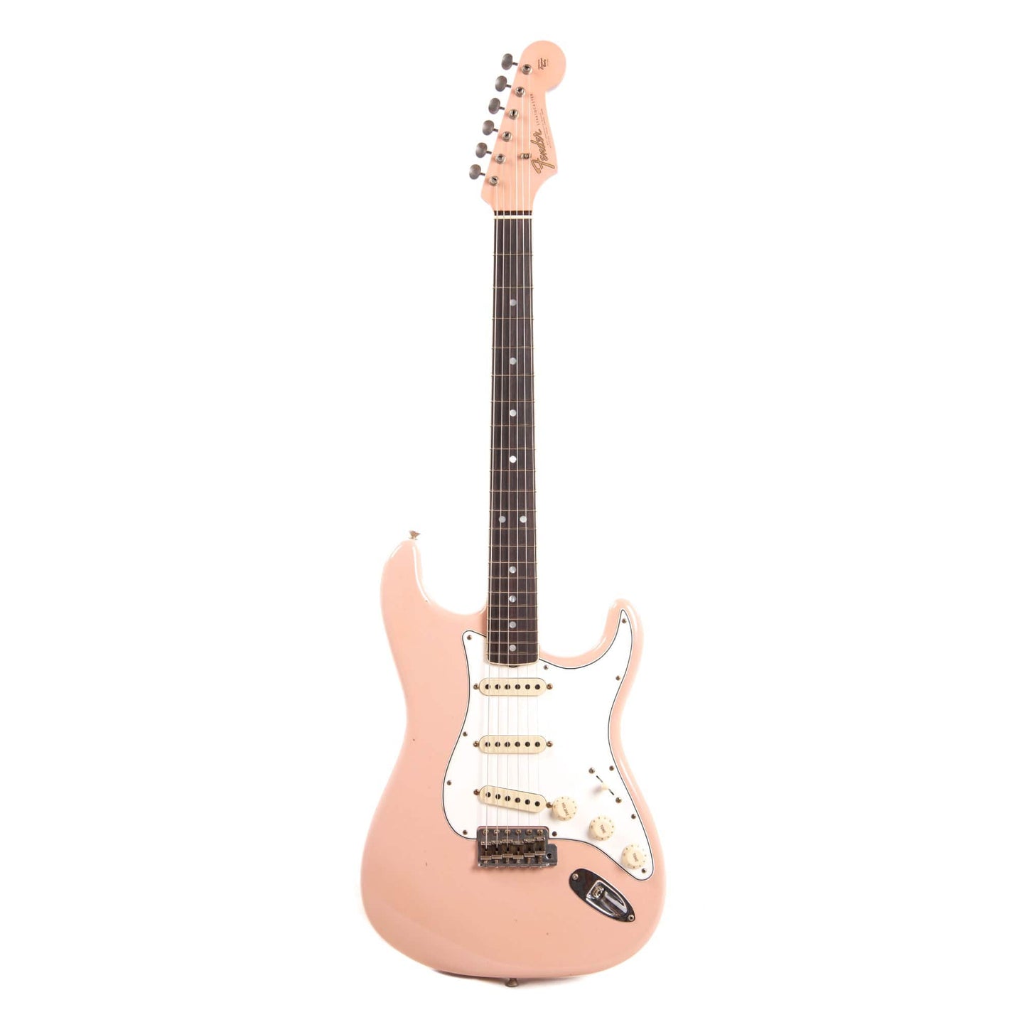 Fender Custom Shop 1965 Stratocaster "Chicago Special" Journeyman Relic Aged Shell Pink w/Roasted Bound Neck & Painted Headcap Electric Guitars / Solid Body
