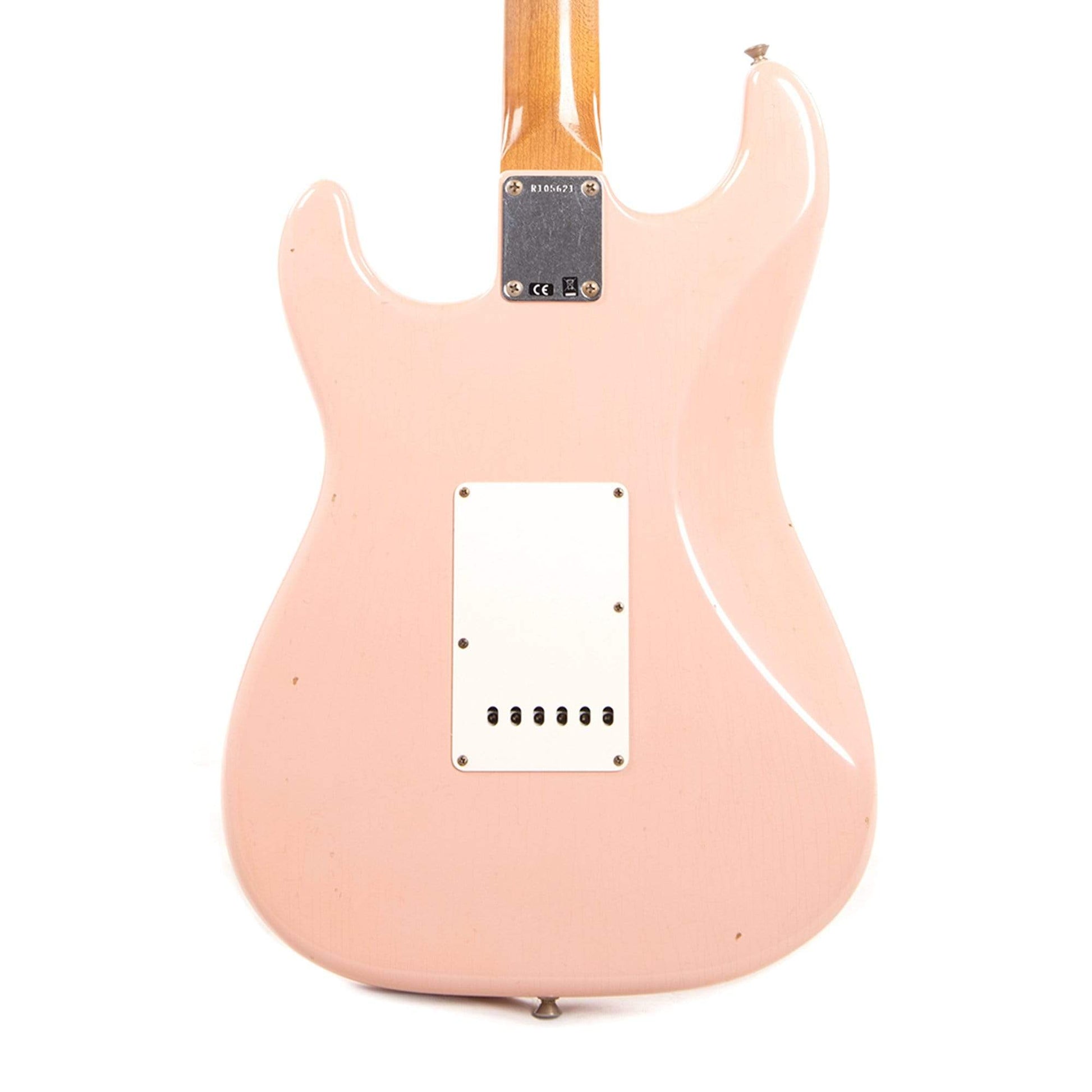 Fender Custom Shop 1965 Stratocaster "Chicago Special" Journeyman Relic Aged Shell Pink w/Roasted Bound Neck & Painted Headcap Electric Guitars / Solid Body