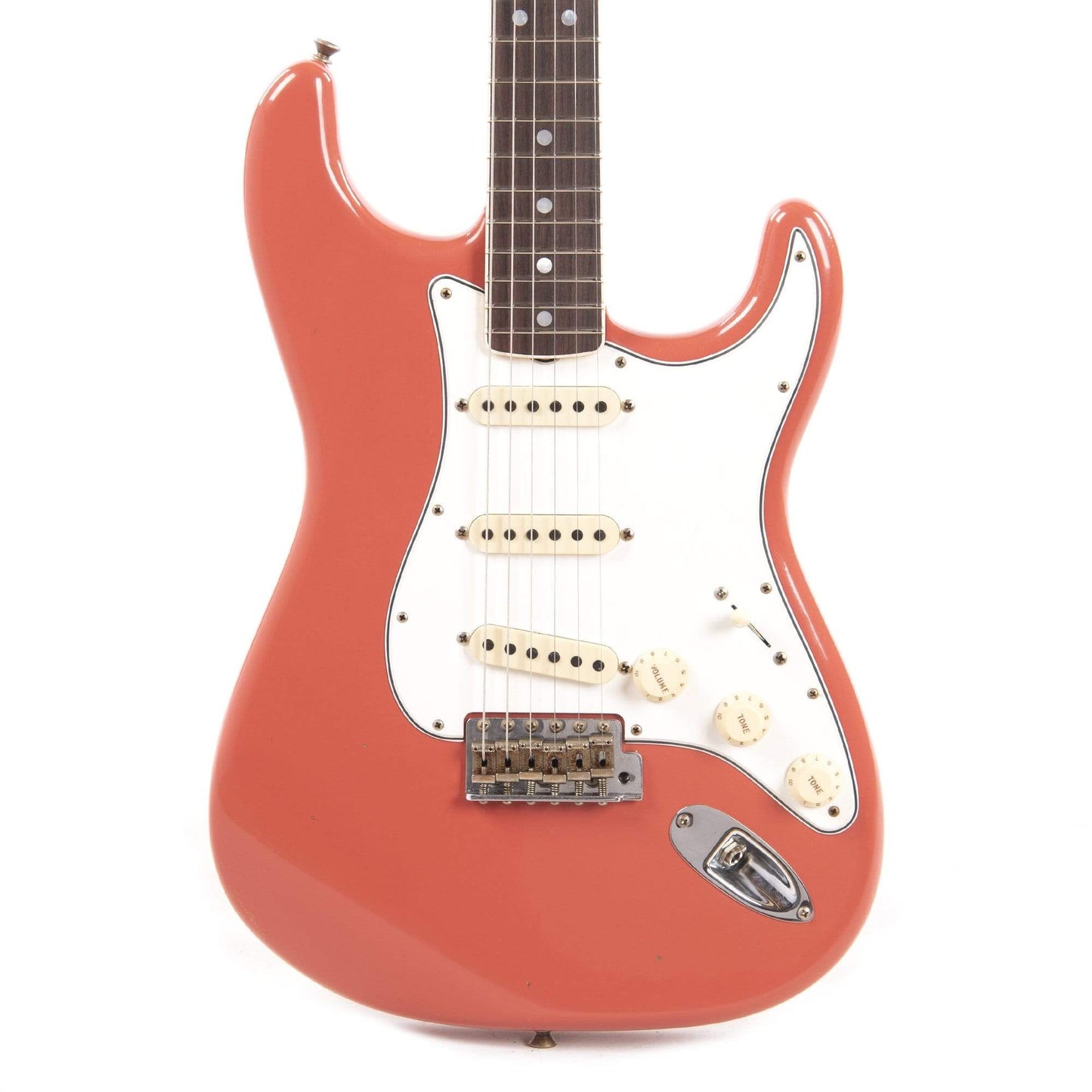 Fender Custom Shop 1965 Stratocaster "Chicago Special" Journeyman Relic Aged Tahitian Coral w/Roasted Bound Neck & Painted Headcap Electric Guitars / Solid Body
