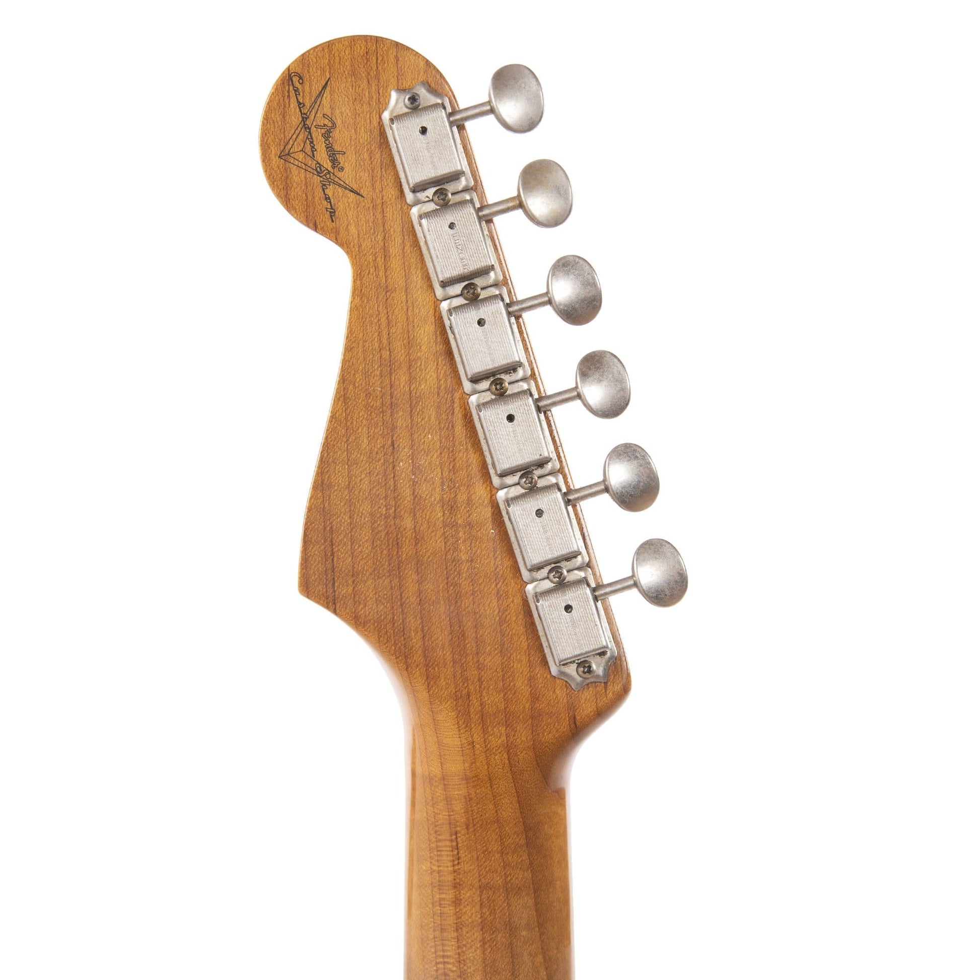 Fender Custom Shop 1965 Stratocaster "Chicago Special" Journeyman Relic Super Aged Olympic White w/Roasted Bound Neck Electric Guitars / Solid Body