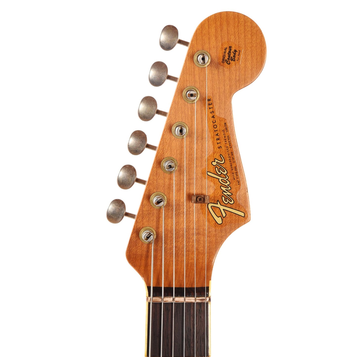 Fender Custom Shop 1965 Stratocaster "Chicago Special" Journeyman Super Aged Lake Placid Blue w/Roasted Bound Neck Electric Guitars / Solid Body