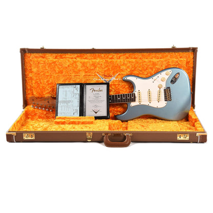 Fender Custom Shop 1965 Stratocaster "Chicago Special" Journeyman Super Aged Lake Placid Blue w/Roasted Bound Neck Electric Guitars / Solid Body